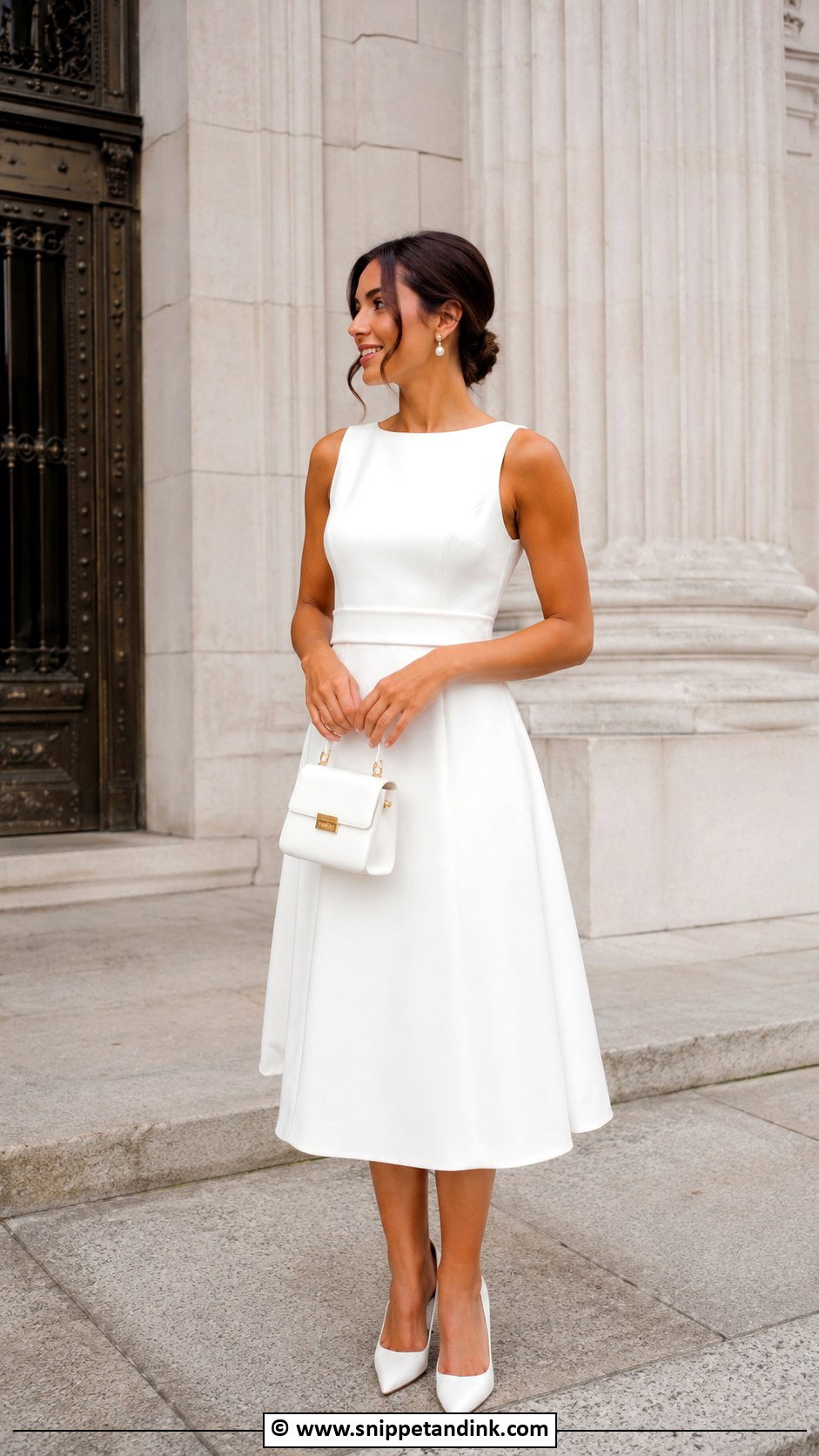 Courthouse Wedding Look - Snippet and Ink - 30 Wedding Look Ideas