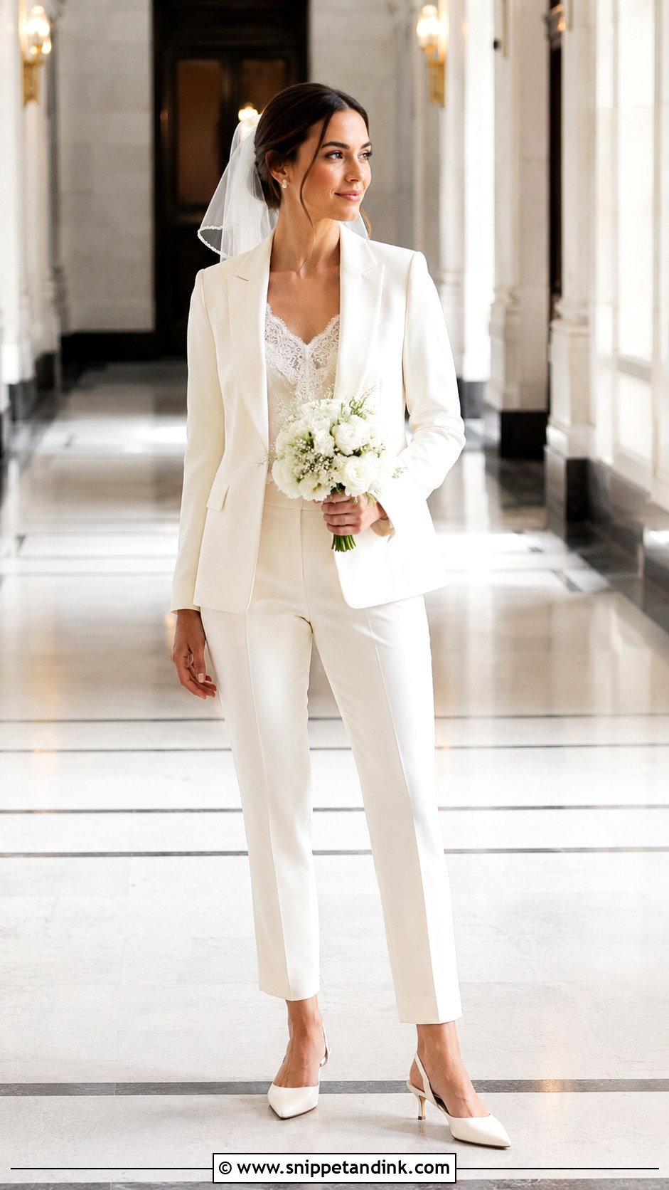 Courthouse Wedding Suit For Bride - Snippet and Ink - 25 Suit for Wedding Women Ideas