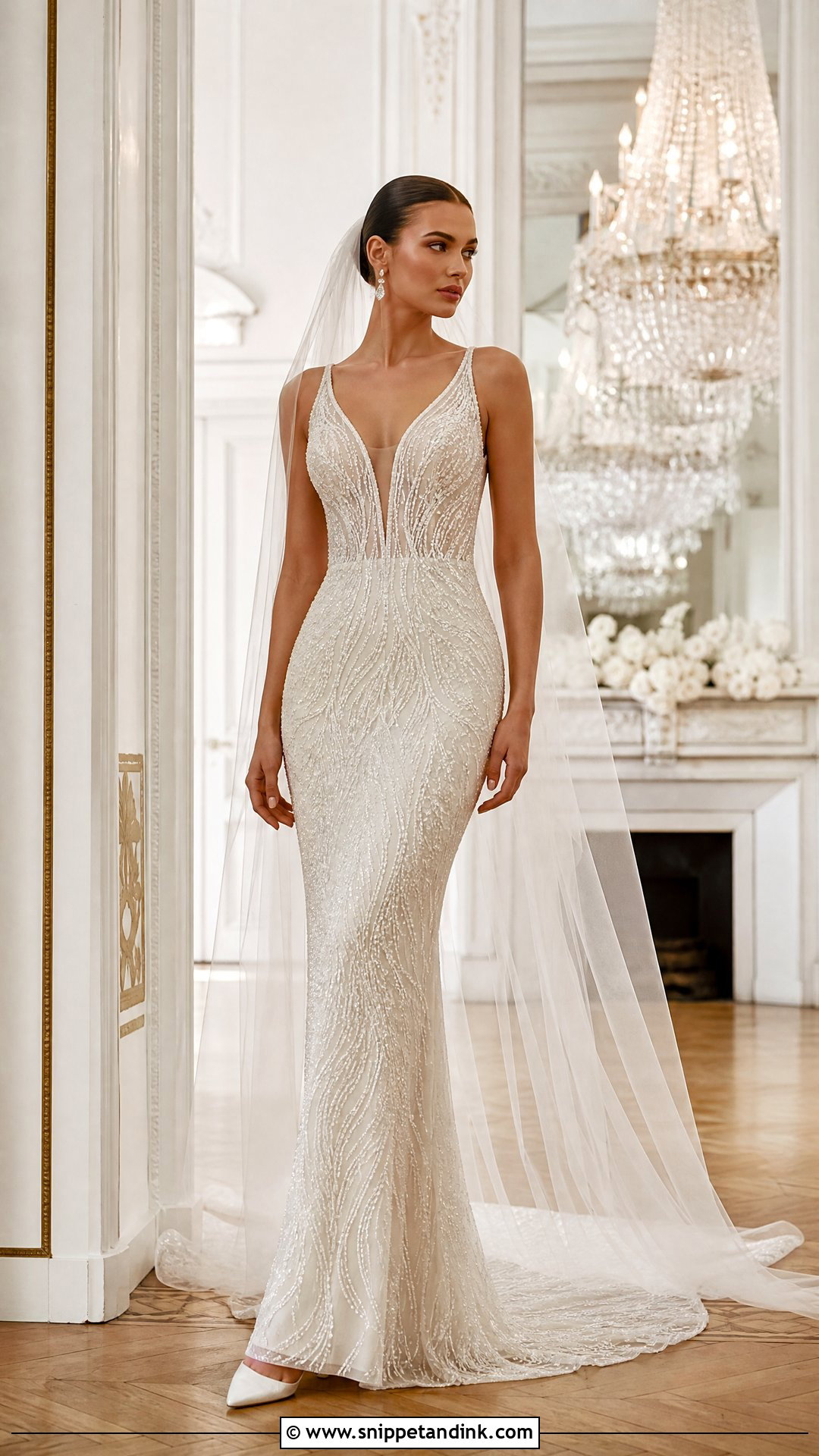 Couture Beaded Wedding Dress - Snippet and Ink - 25 Couture Wedding Dress Ideas