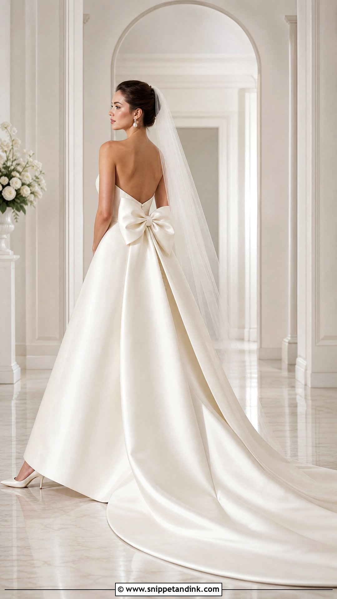 Couture Bow Wedding Dress - Snippet and Ink - 25 Couture Wedding Dress Ideas
