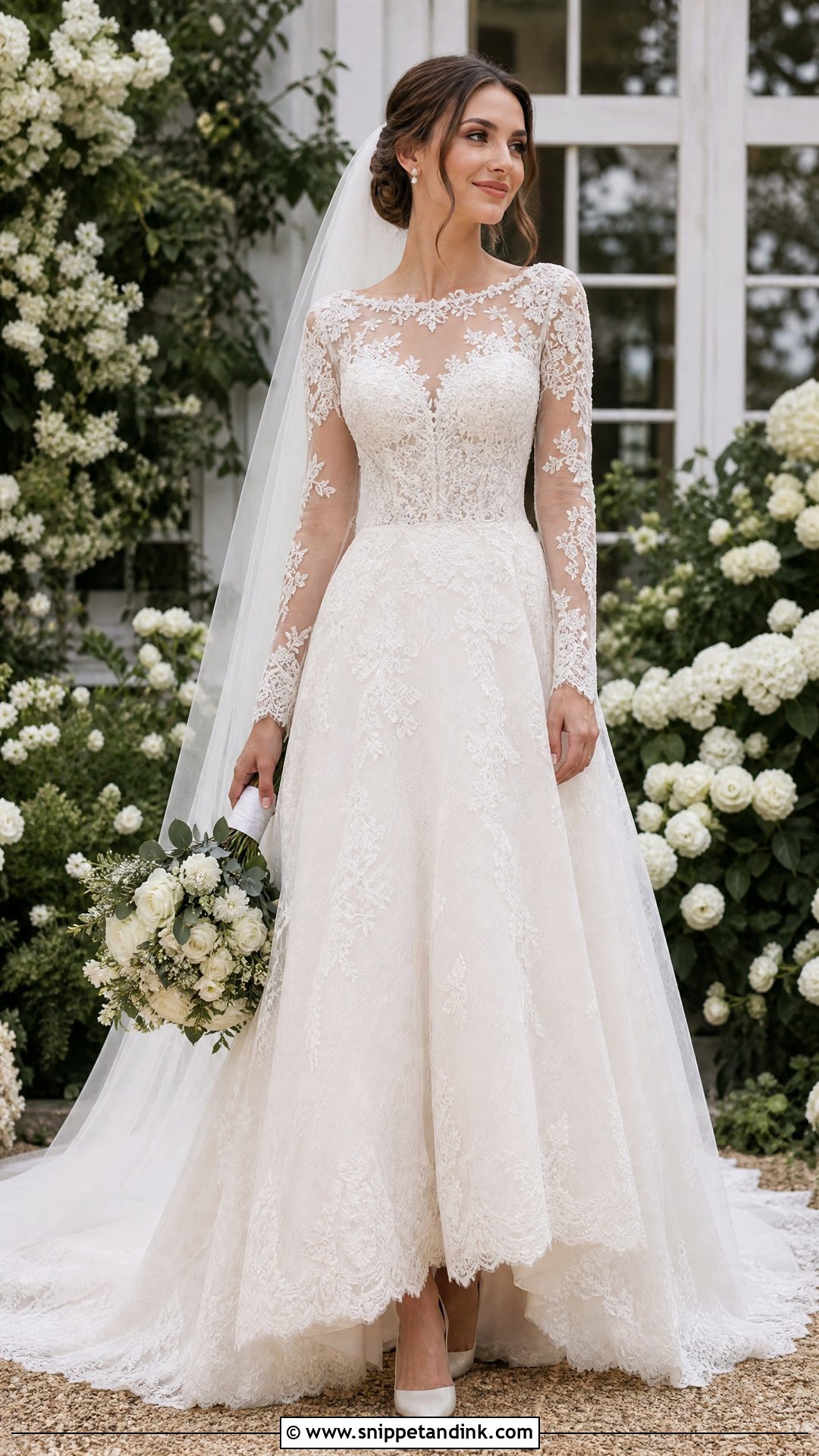 Couture Lace Wedding Dress - Snippet and Ink - 25 Couture Wedding Dress Ideas