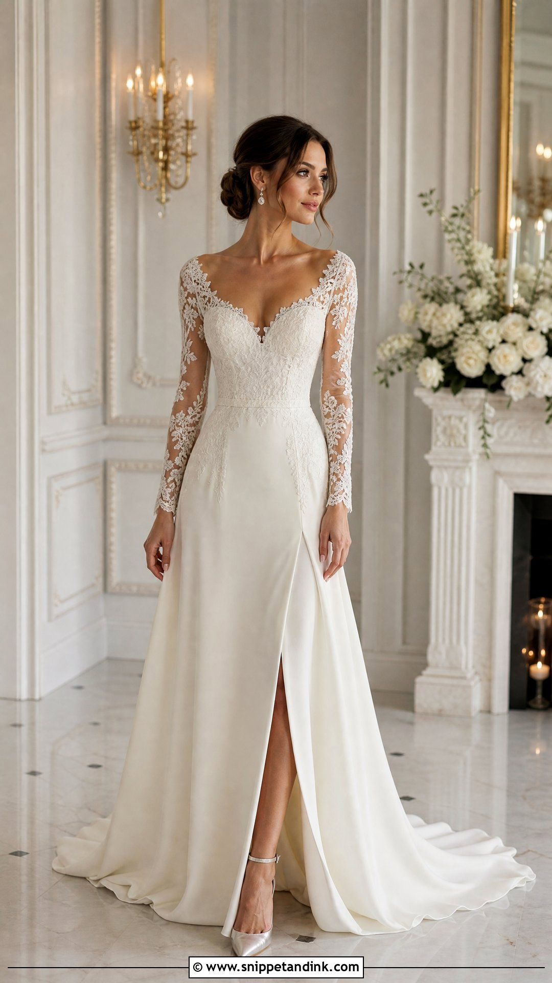 Couture Long Sleeve Wedding Dress - Snippet and Ink - 25 Couture Wedding Dress Ideas