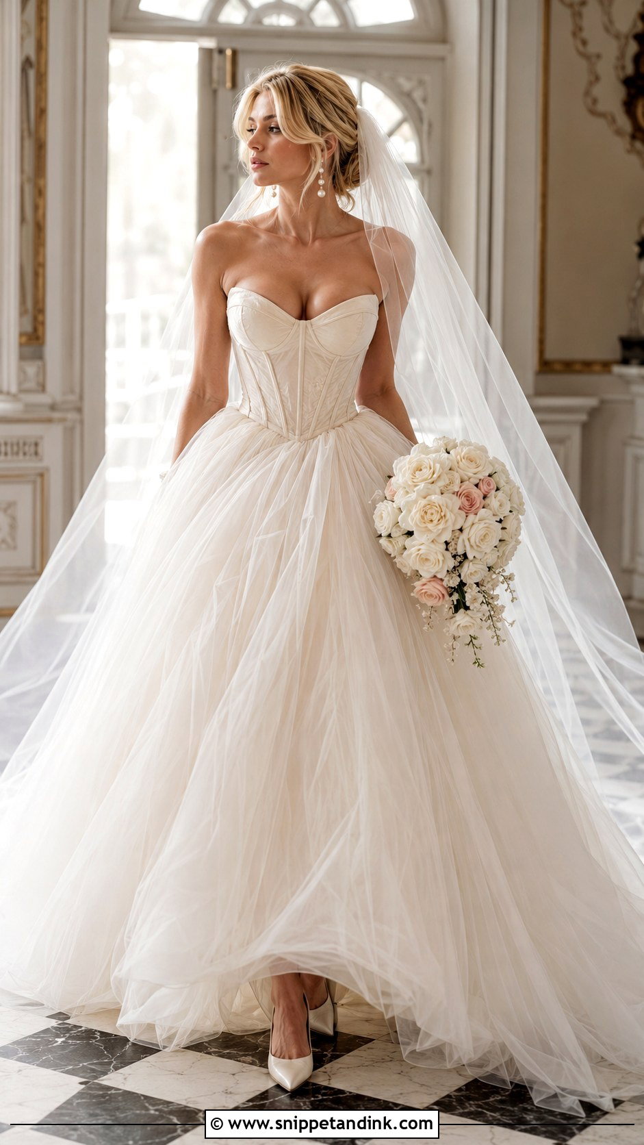 Cream Corset Wedding Dress - Snippet and Ink - 20 Cream Color Wedding Dress Ideas