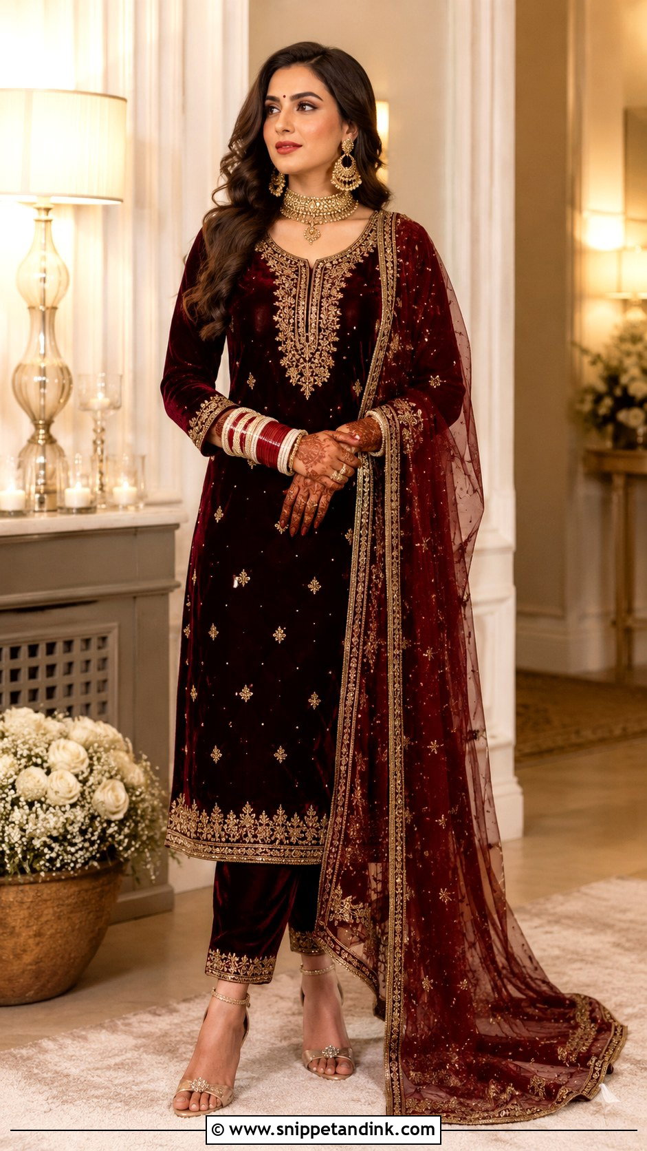 Cream Kurta Set Bangle Ceremony Outfit - Snippet and Ink - 25 Bangle Ceremony Outfit for Bride Ideas