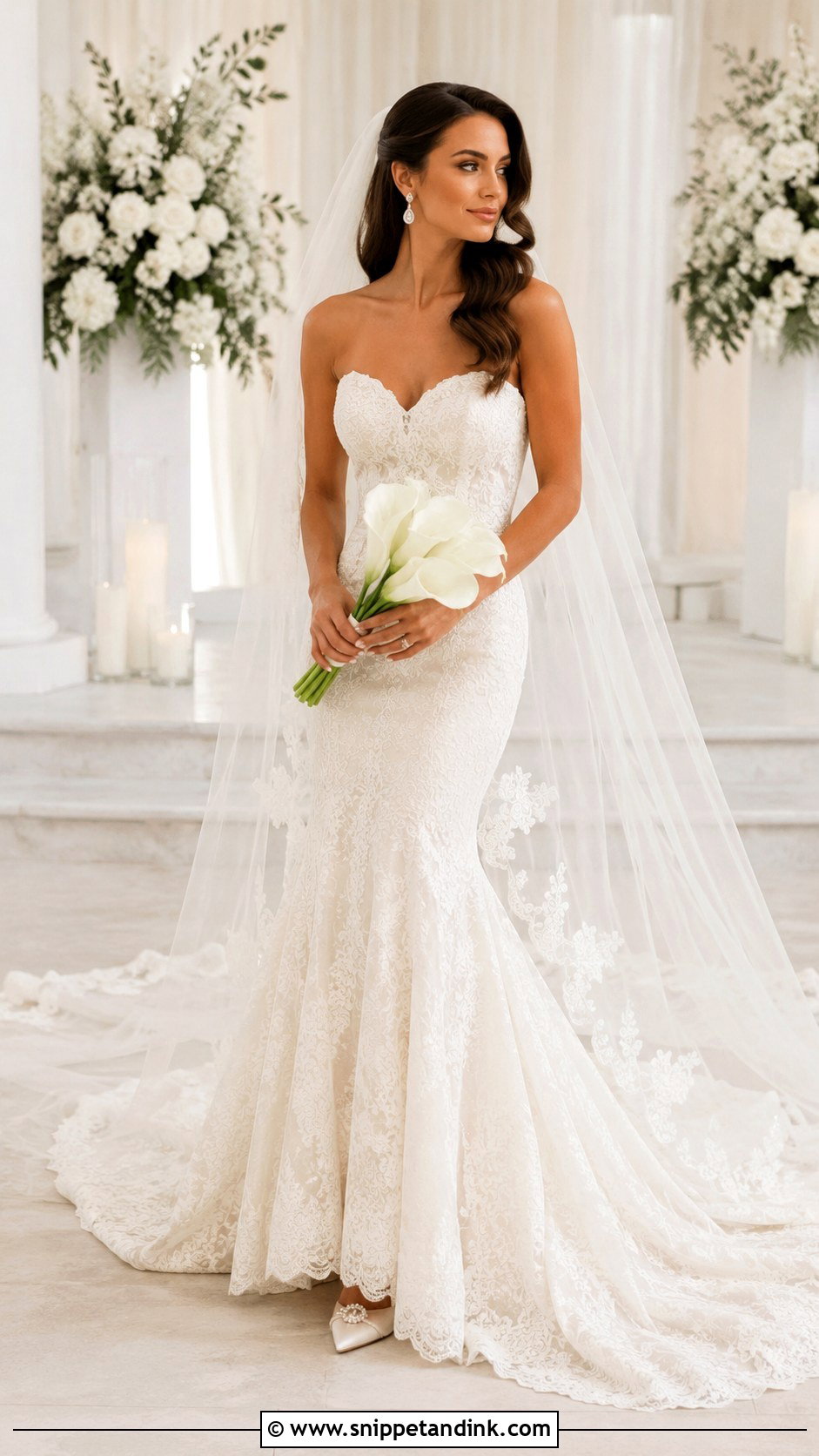 Cream Mermaid Wedding Dress - Snippet and Ink - 20 Cream Color Wedding Dress Ideas