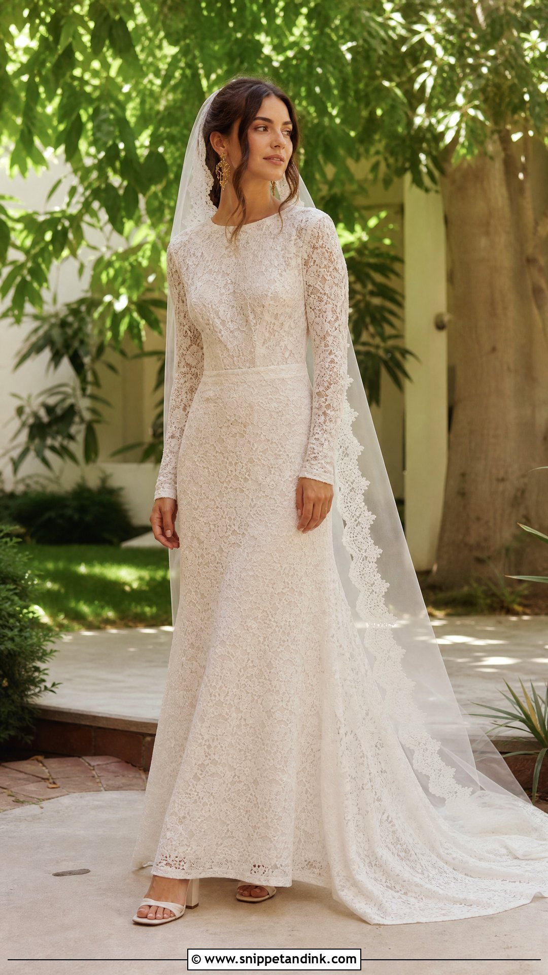 Cream Wedding Dress - Snippet and Ink - 20 Wedding Dress Color Ideas