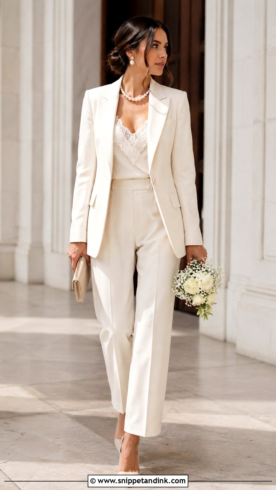 Cream Wedding Suit - Snippet and Ink - 25 Suits Wedding
