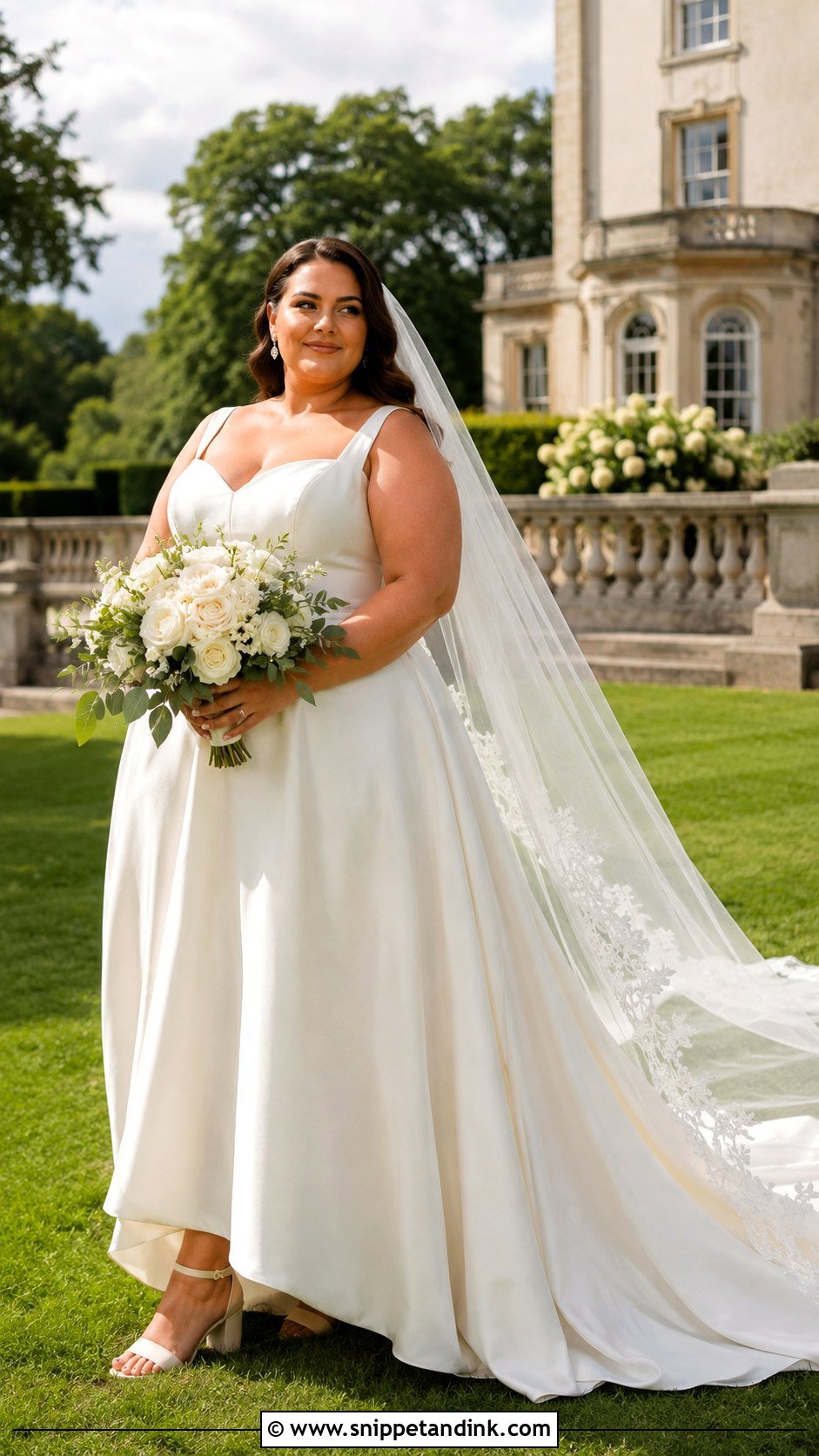 Creme Plus Size Wedding Dress - Snippet and Ink - 20 Creme Wedding Dress Ideas