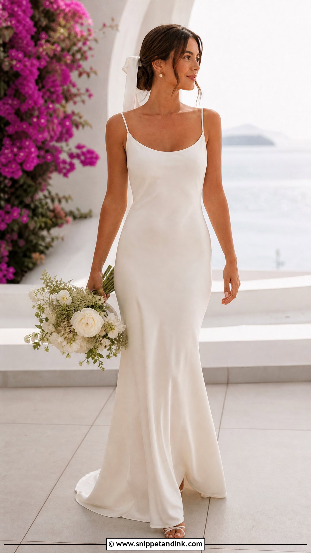 Crepe Slip Wedding Dress - Snippet and Ink - 25 Crepe Wedding Dress Ideas