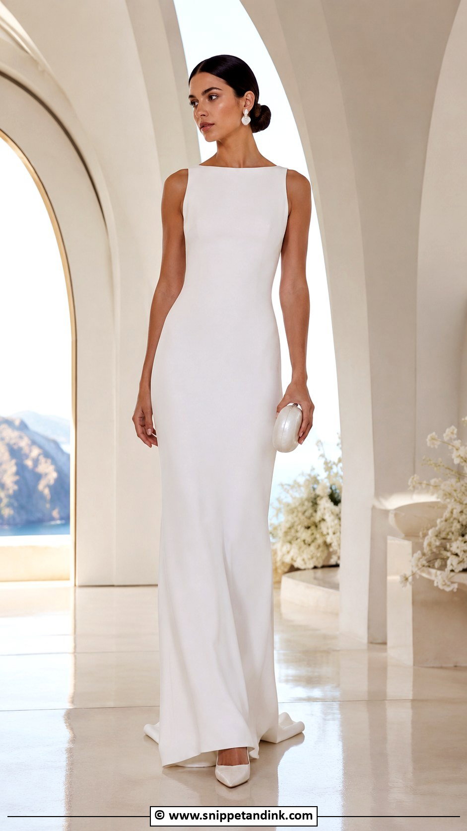 Crepe Wedding Gown - Snippet and Ink - 30 Gown for Wedding Ideas