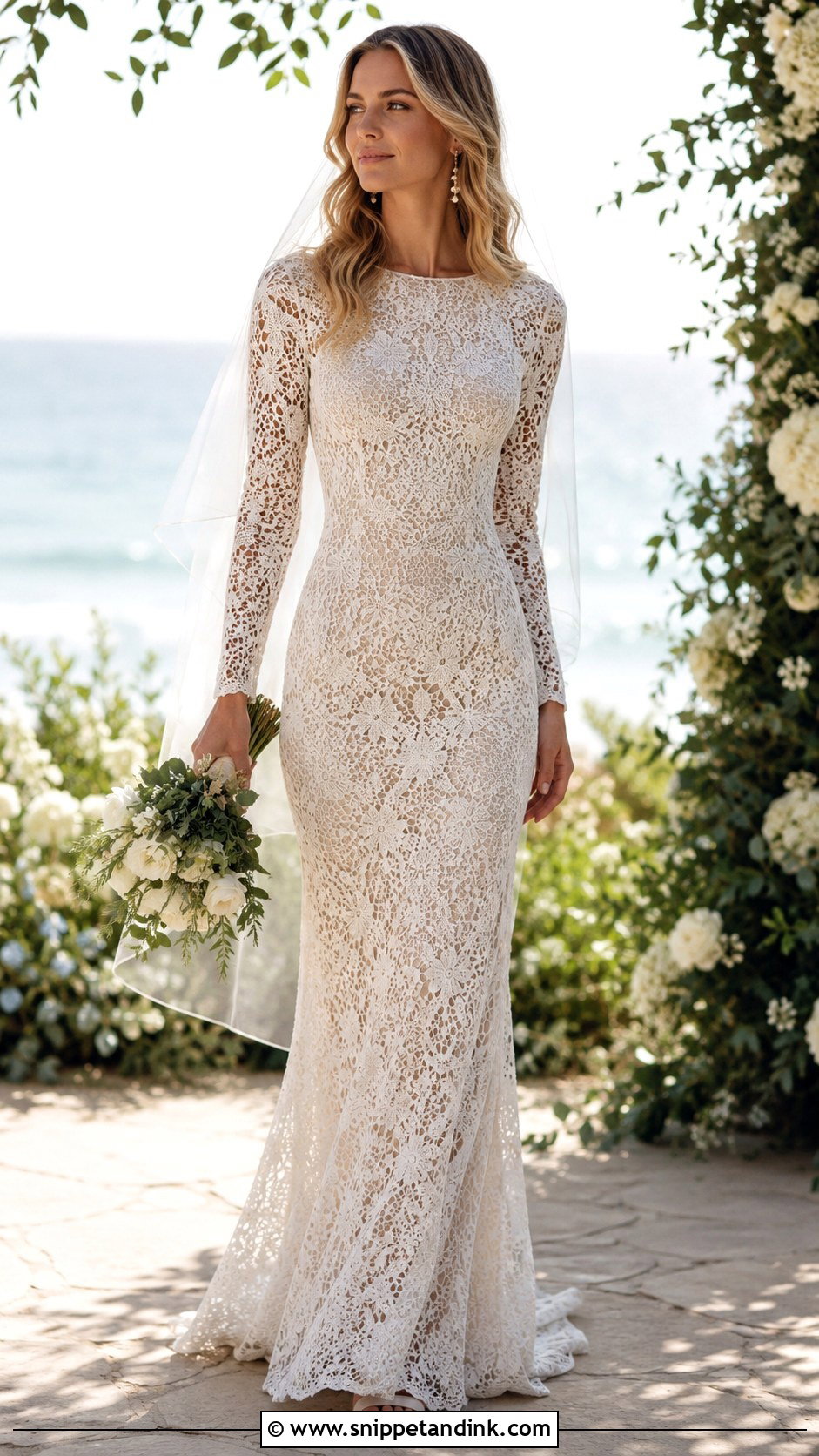 Crochet Lace Wedding Dress - Snippet and Ink - 25 Haute Couture Wedding Dress Ideas