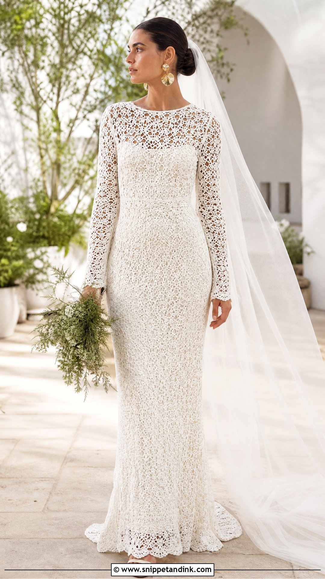 Crochet Wedding Dress - Snippet and Ink - 25 High Fashion Wedding Dress Ideas