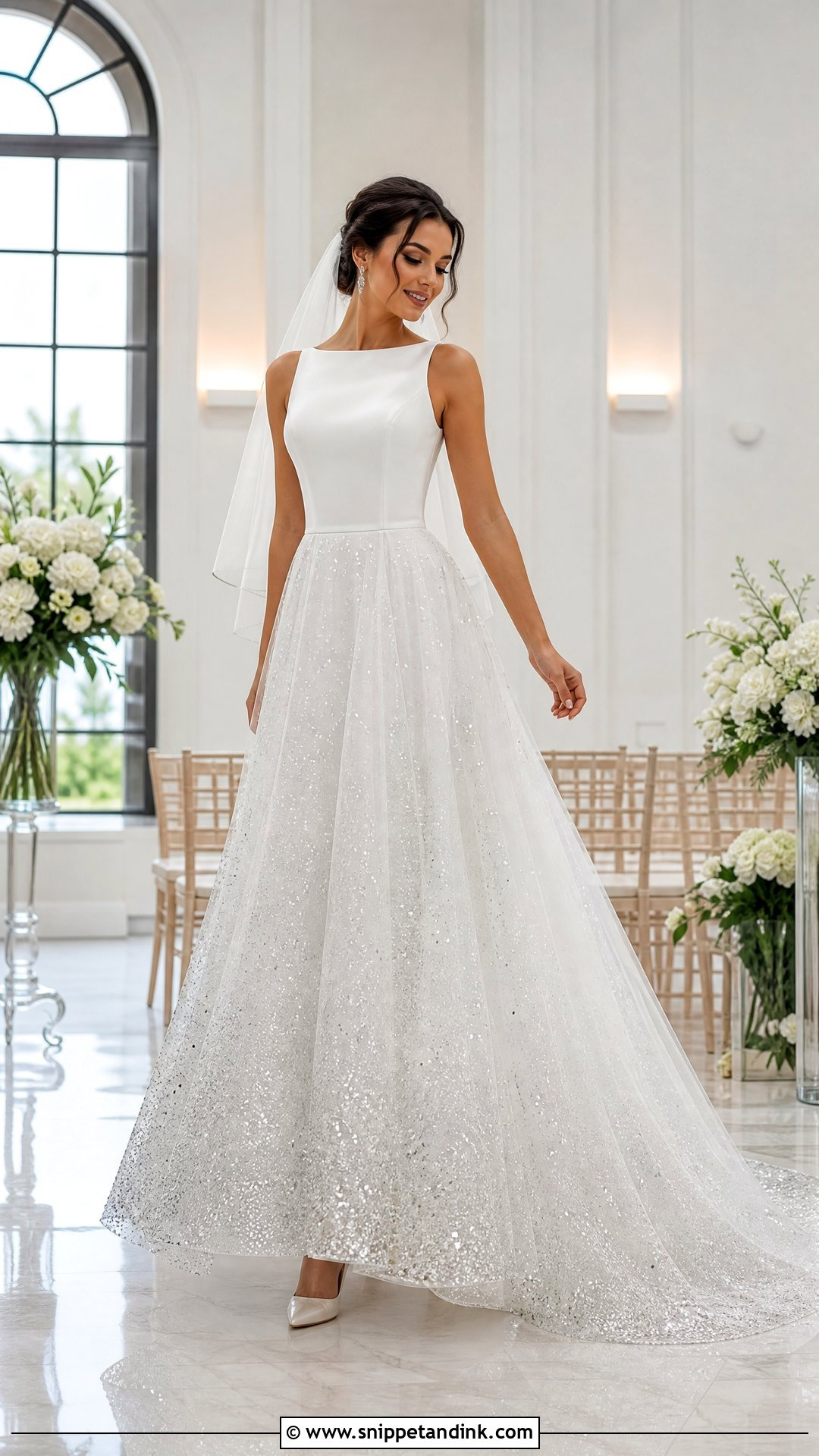 Crystal Skirt Wedding Dress - Snippet and Ink - 20 Wedding Dress Crystals Ideas
