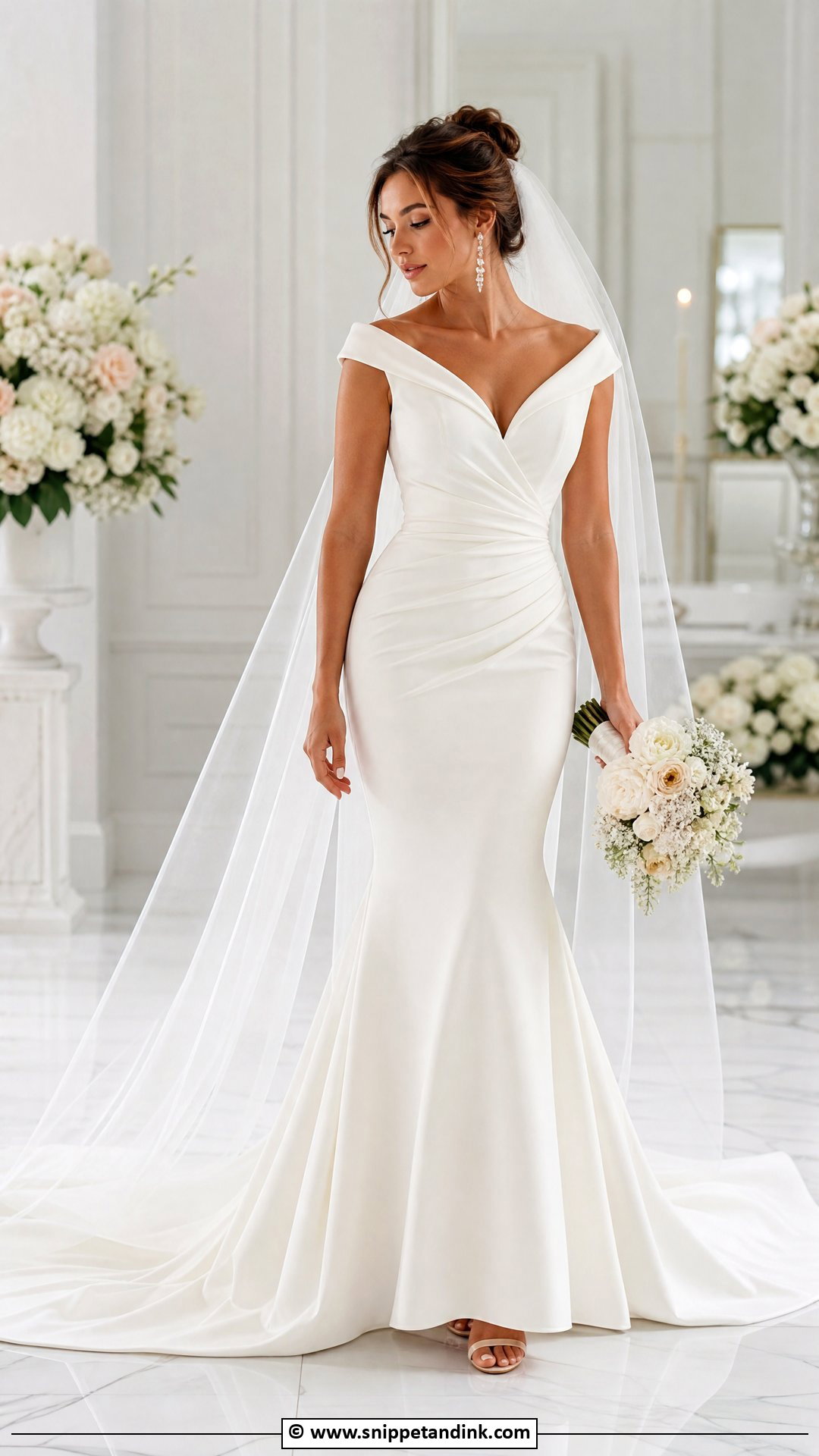 Curvy Mermaid Wedding Dress - Snippet and Ink - 35 Mermaid Wedding Dress Ideas