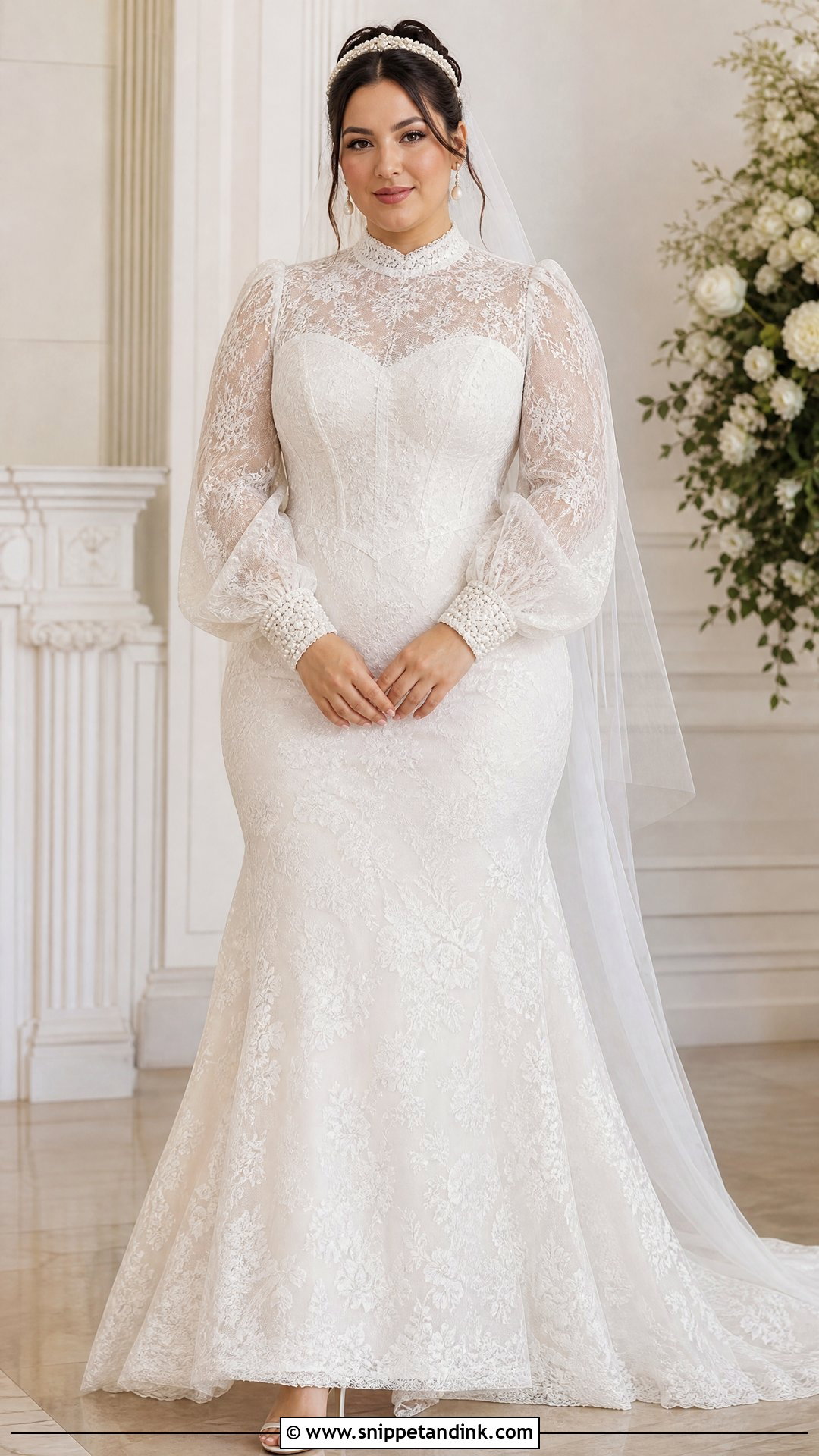 Curvy Priscilla Wedding Dress - Snippet and Ink - 20 Priscilla Wedding Dress Ideas