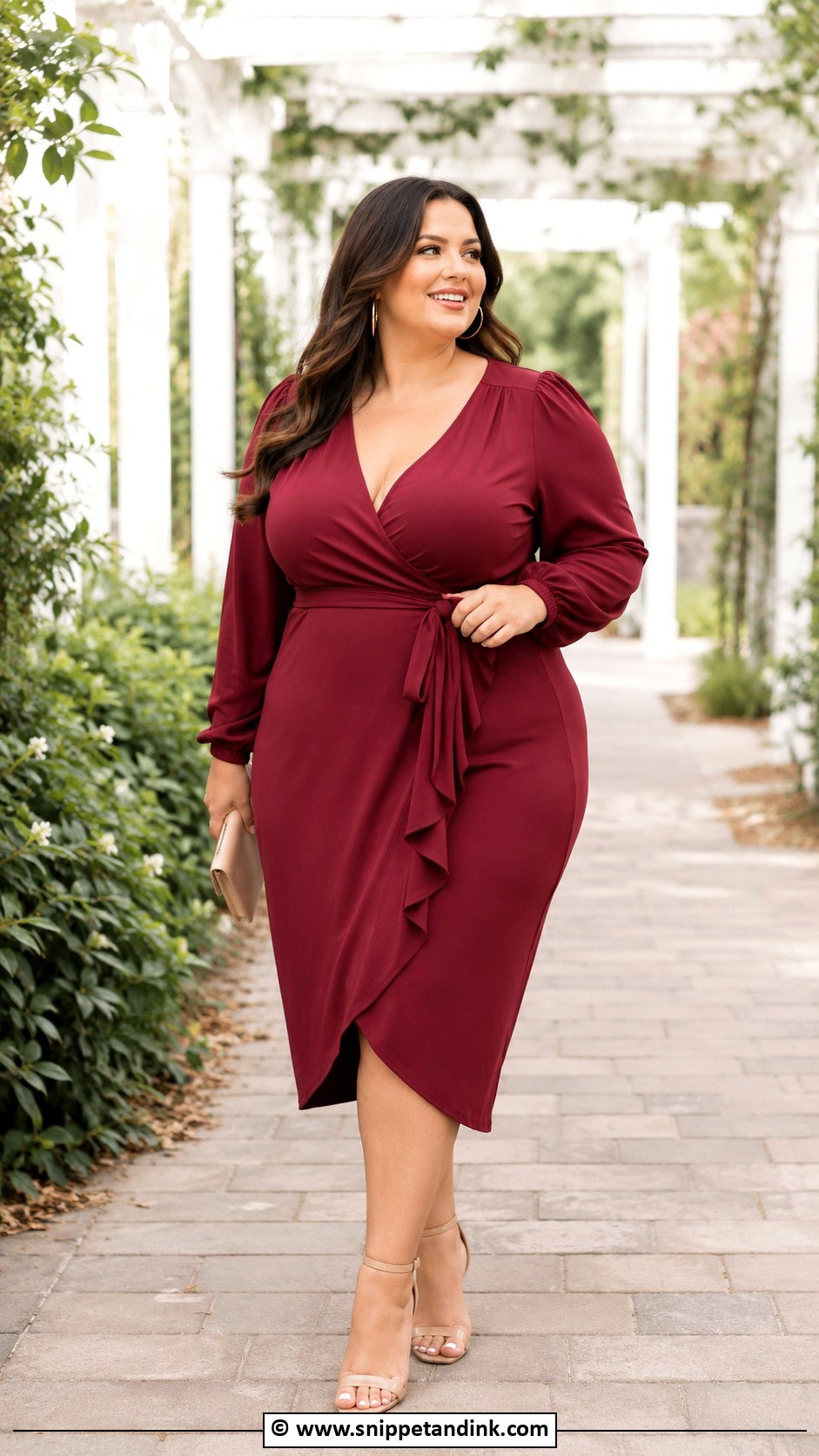 Curvy Save The Date Outfit - Snippet and Ink - 30 Save the Date Outfit Ideas