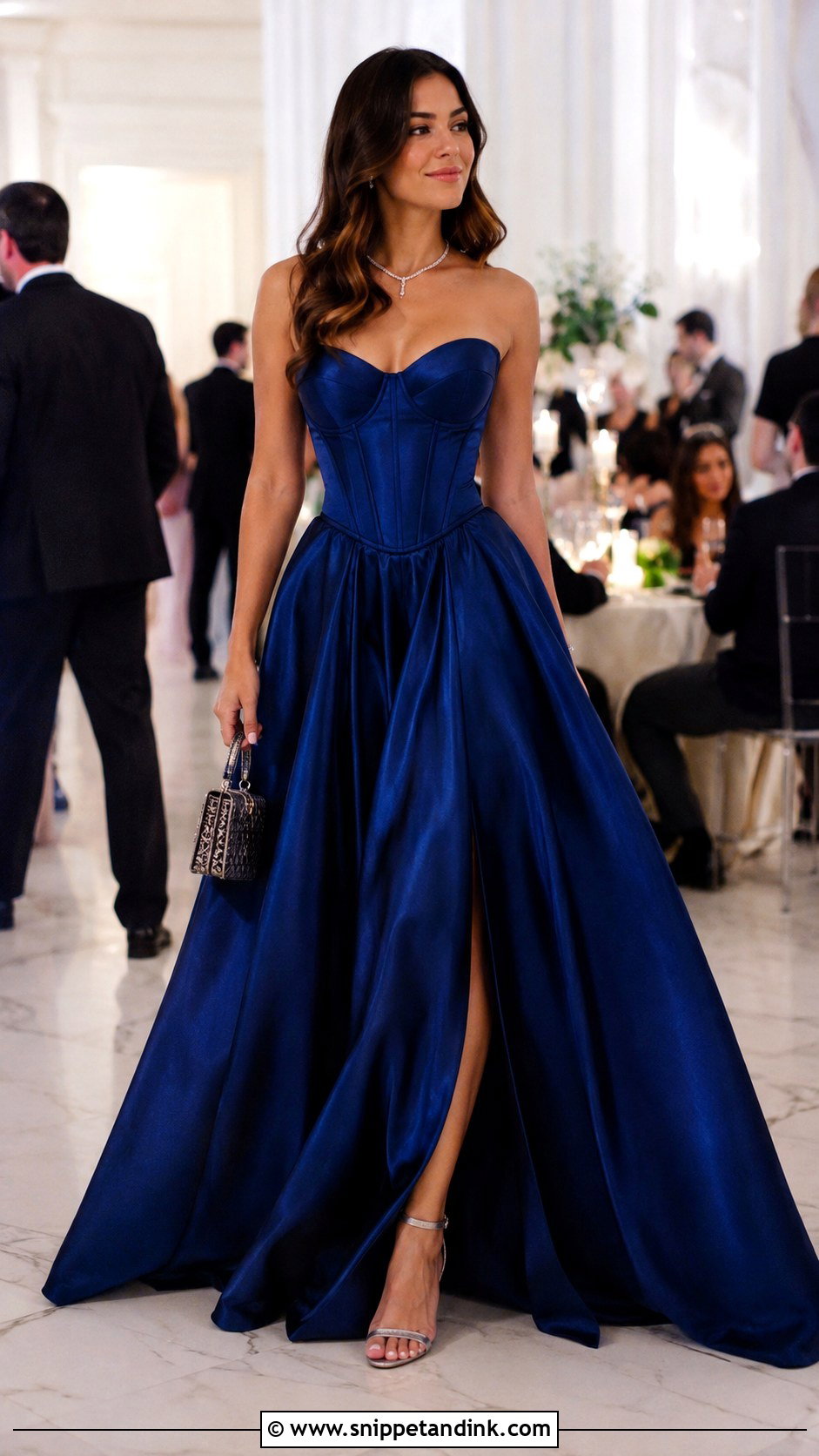 Custom Corset Bodice Gown - Snippet and Ink - 20 Custom Gown Ideas