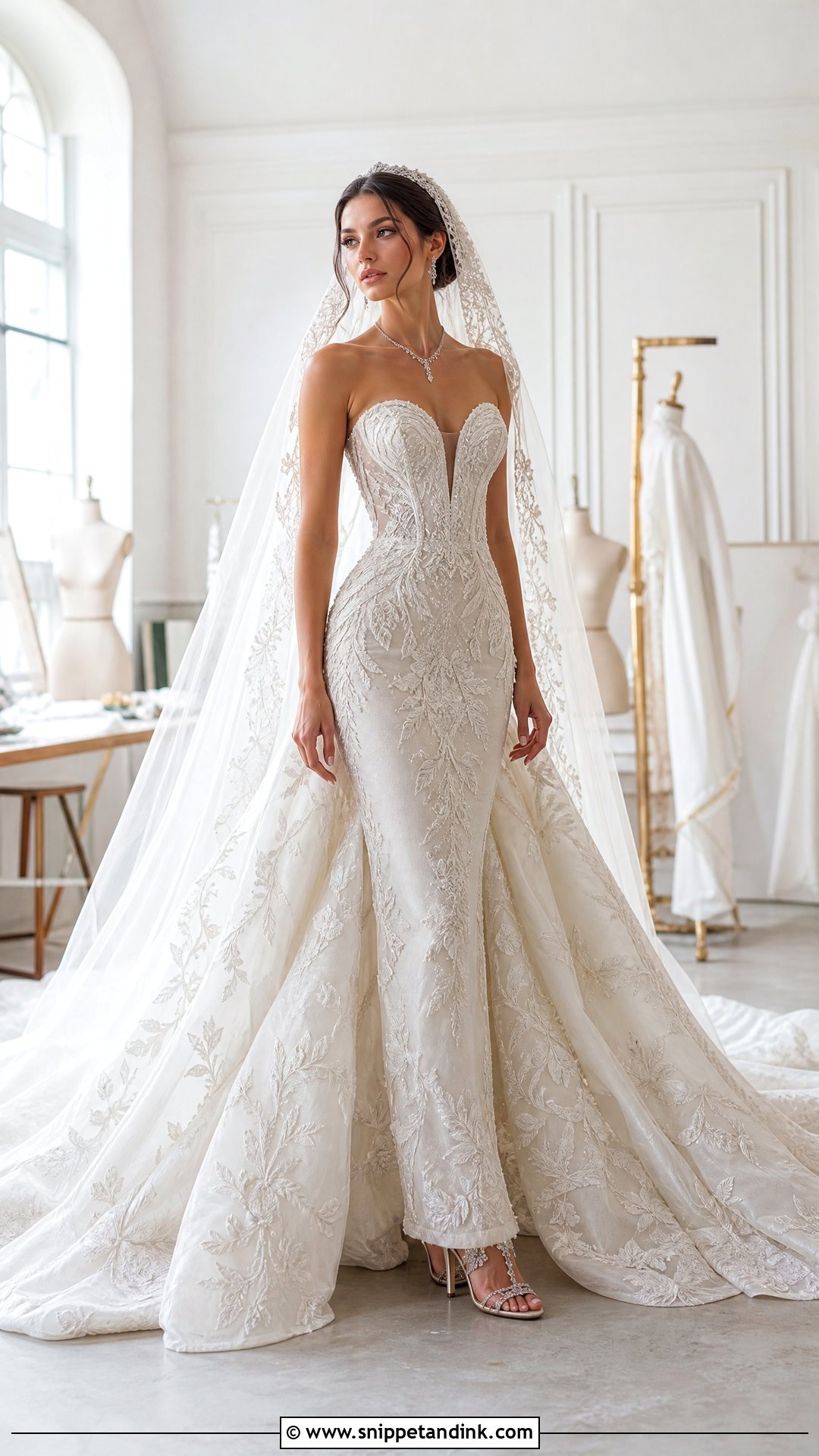 Custom Couture Wedding Dress - Snippet and Ink - 25 Expensive Wedding Dress Ideas
