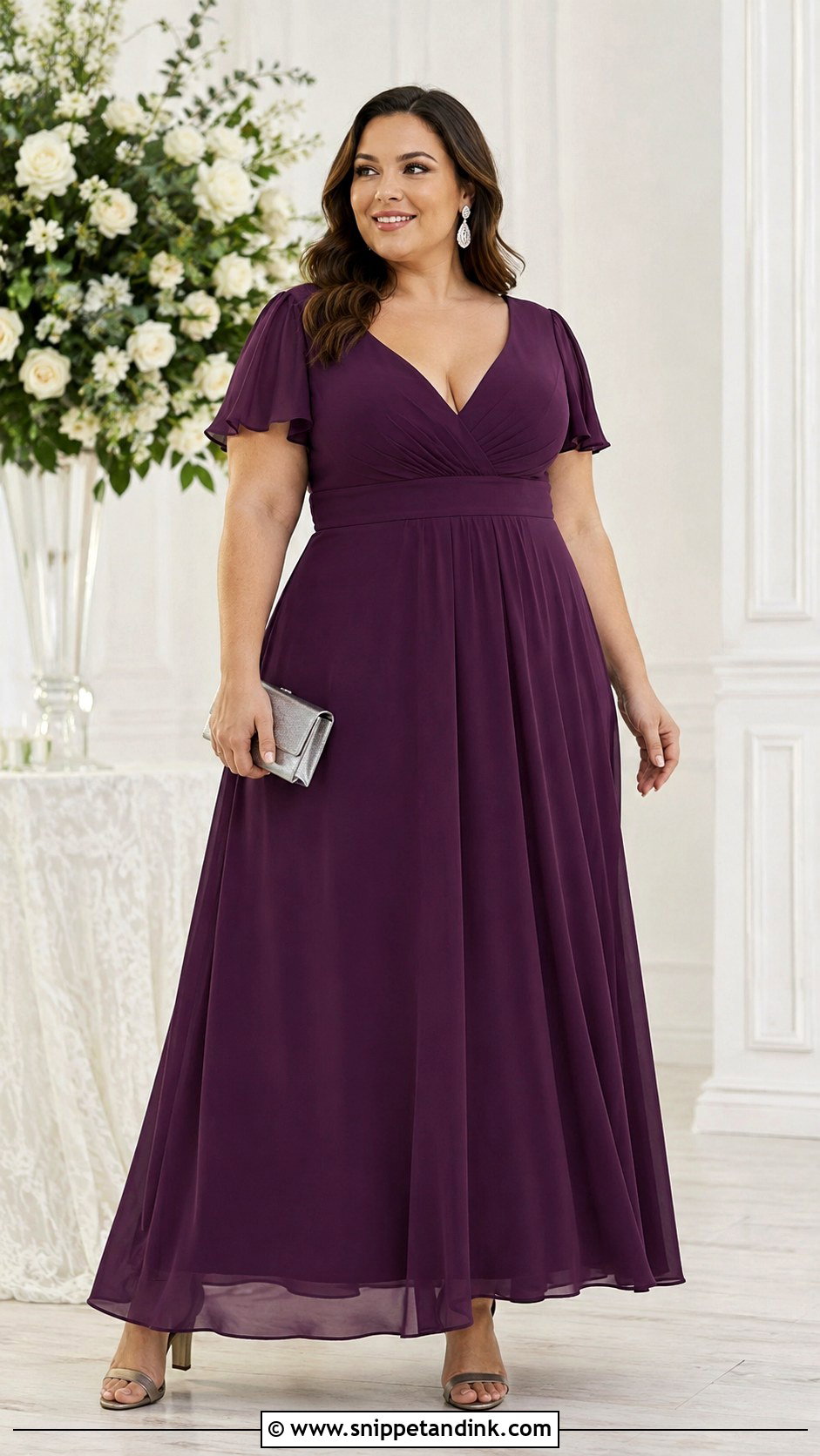Custom Plus Size A Line Gown - Snippet and Ink - 20 Custom Gown Ideas
