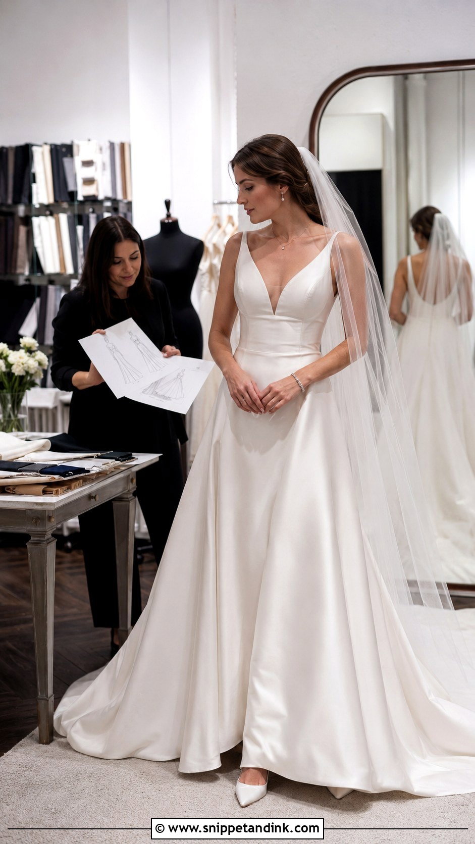 Custom Wedding Dress Atelier - Snippet and Ink - 20 Wedding Dress Store Ideas