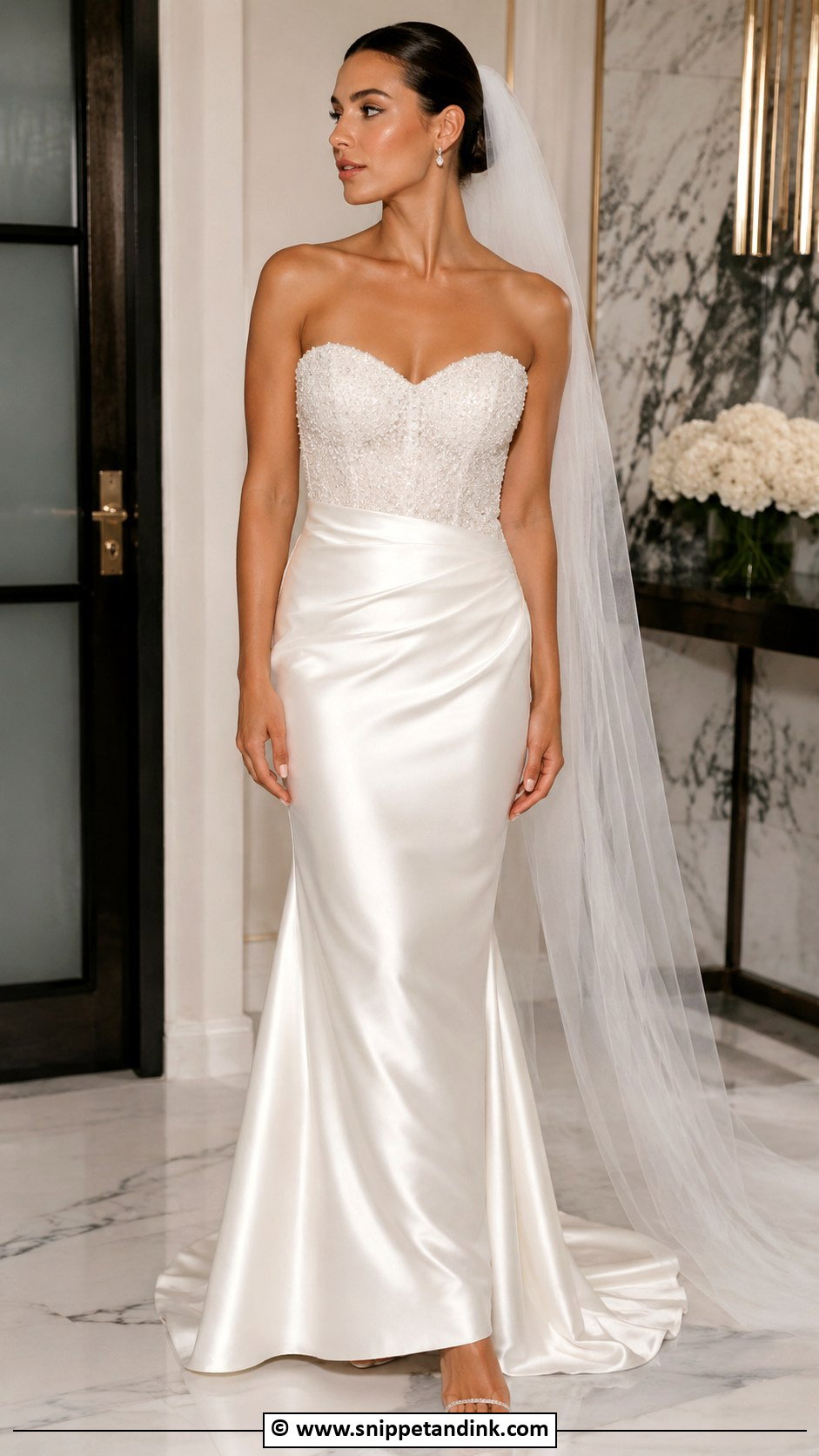 DIY Beaded Bodice Wedding Dress - Snippet and Ink - 25 Diy Wedding Dress Ideas