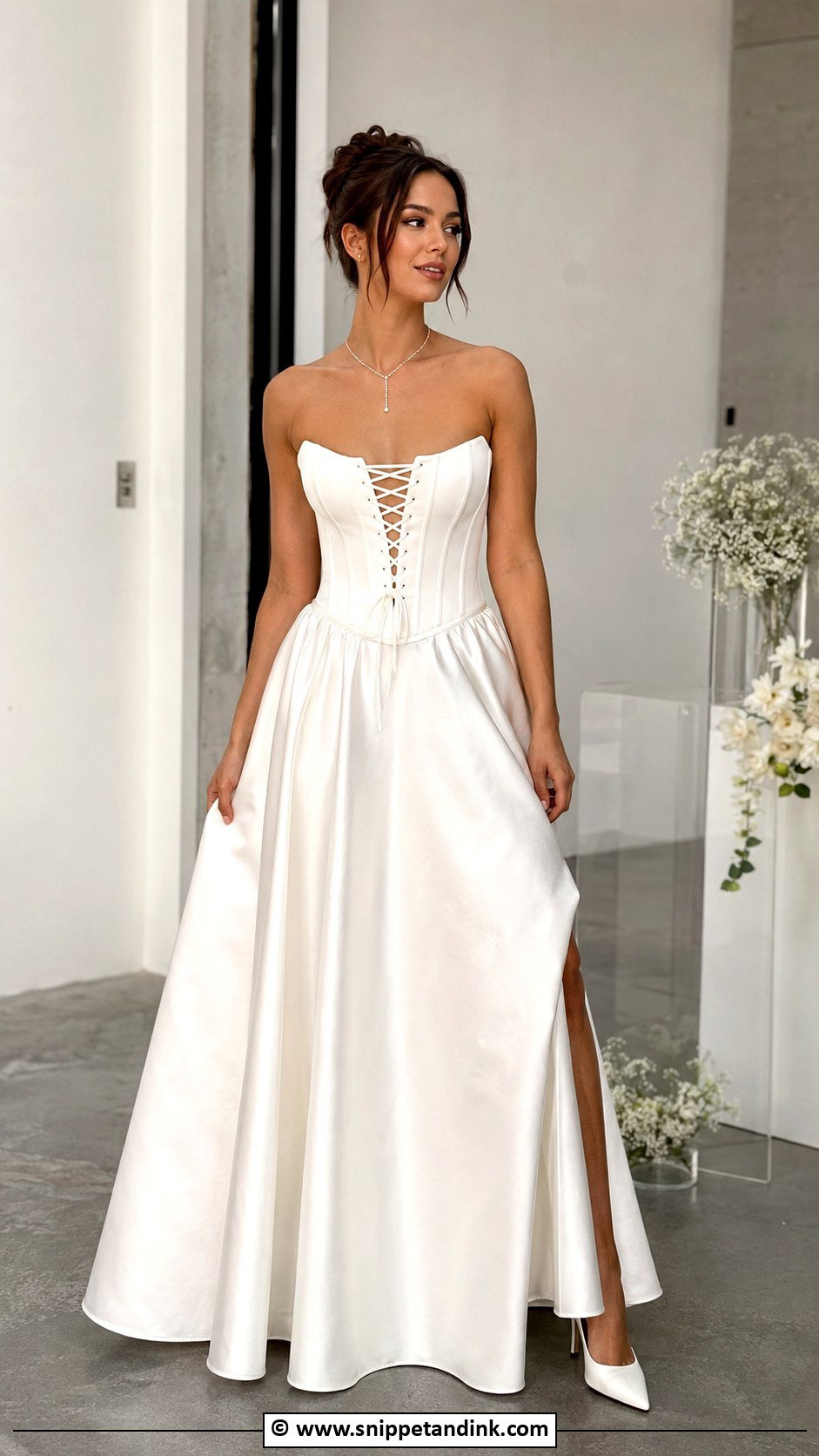 DIY Corset Top Wedding Dress - Snippet and Ink - 25 Diy Wedding Dress Ideas
