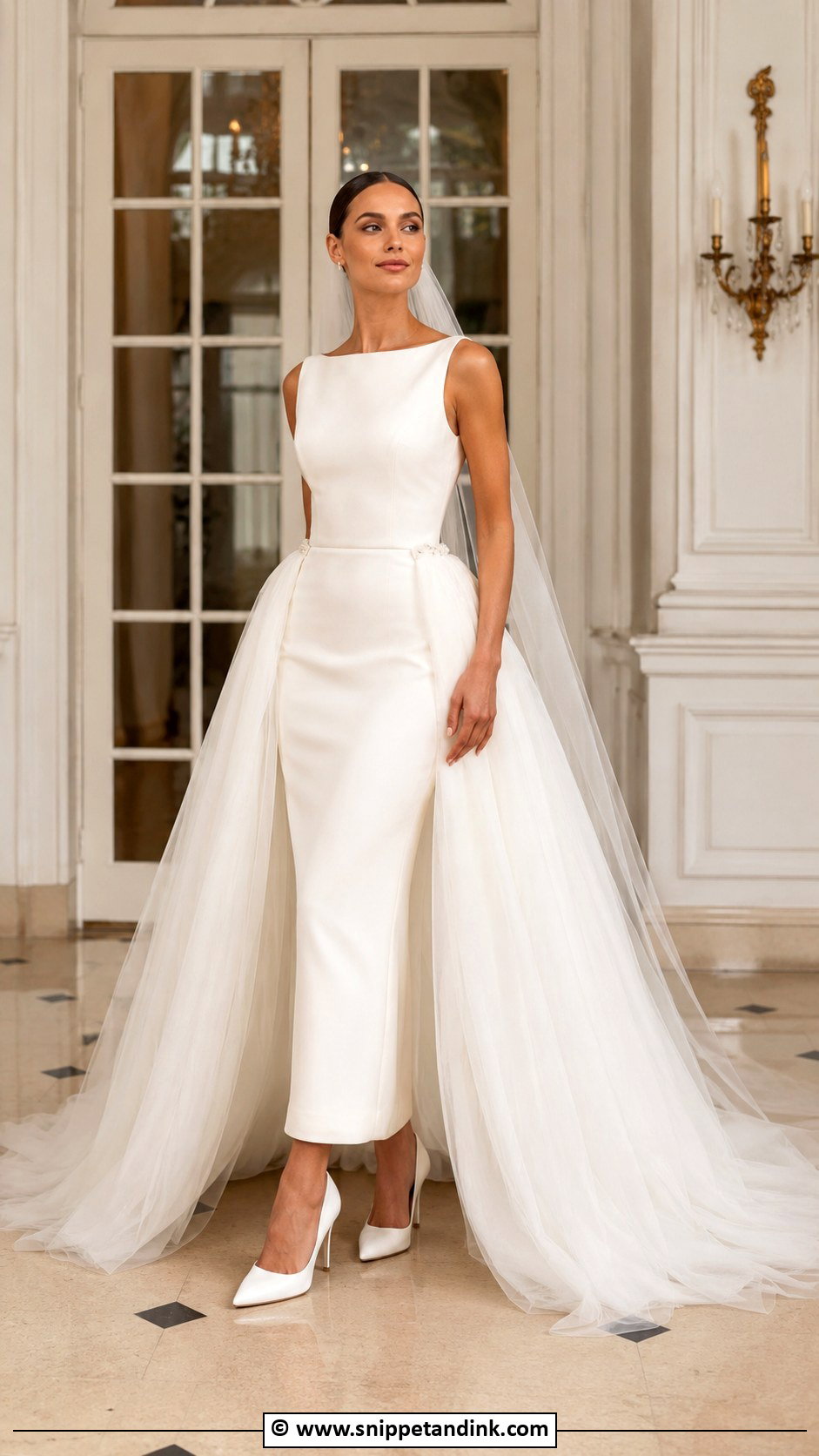 DIY Detachable Train Wedding Dress - Snippet and Ink - 25 Diy Wedding Dress Ideas