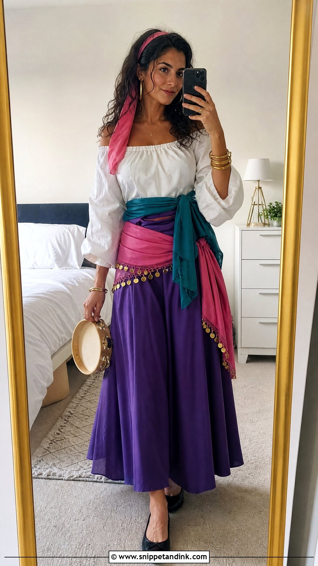DIY Princess Esmeralda Costume - Snippet and Ink - 20 Princess Esmeralda Ideas