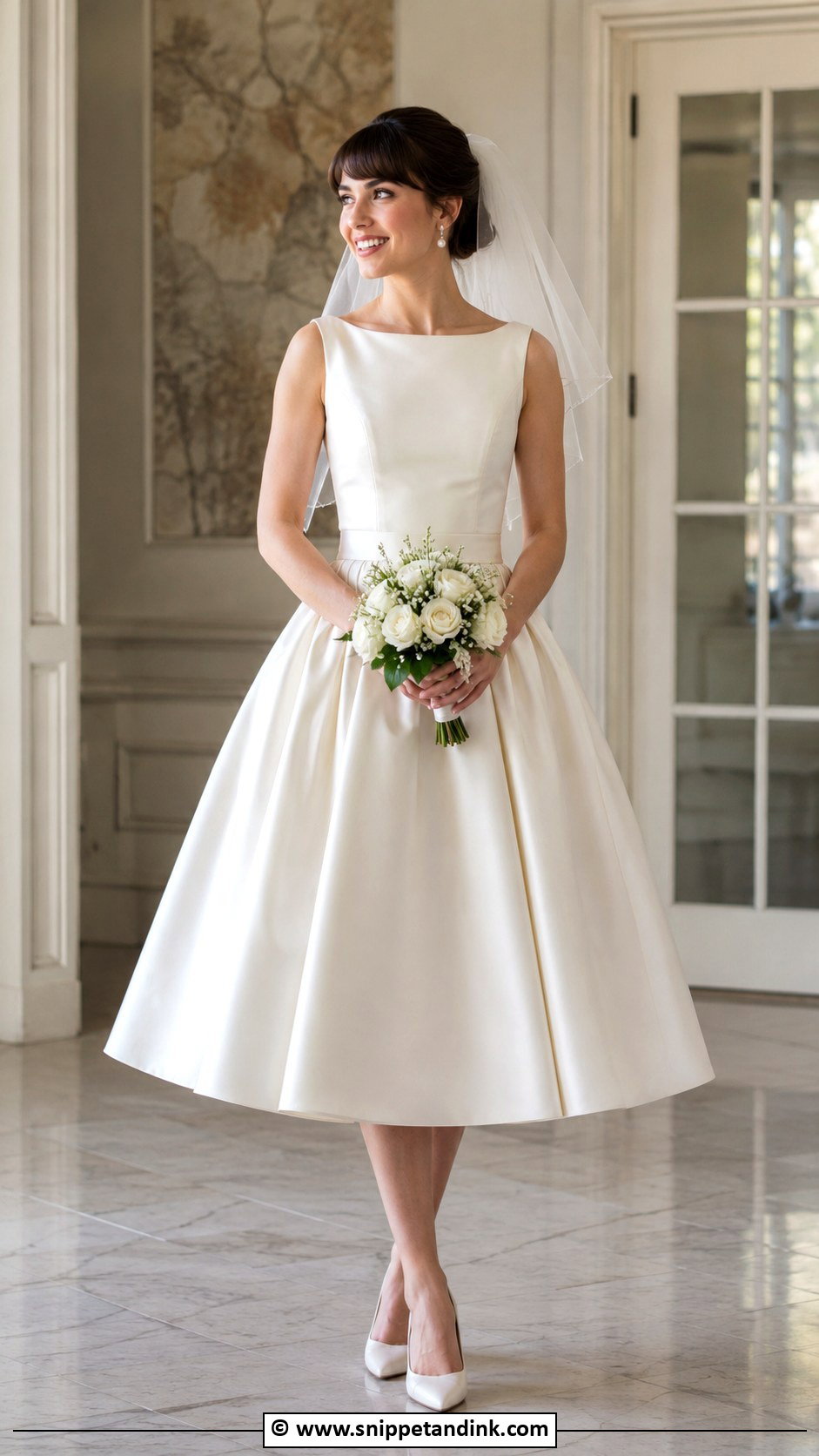 DIY Tea Length Wedding Dress - Snippet and Ink - 25 Diy Wedding Dress Ideas