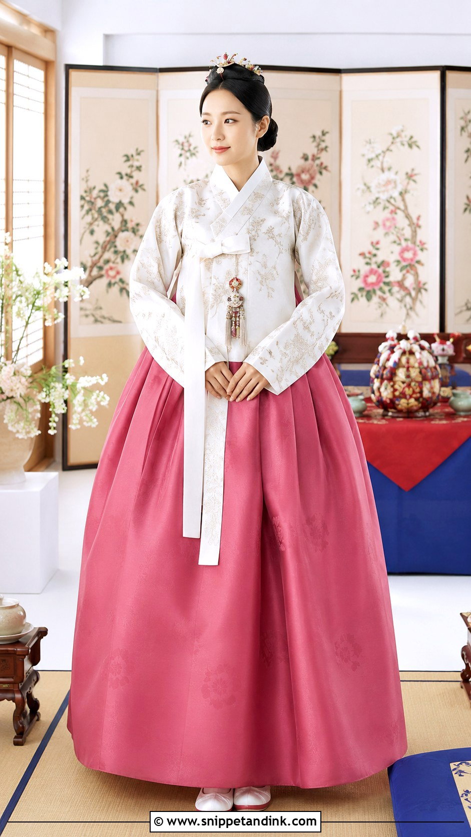 Dangui Wedding Hanbok - Snippet and Ink - 25 Traditional Korean Wedding Dress Ideas