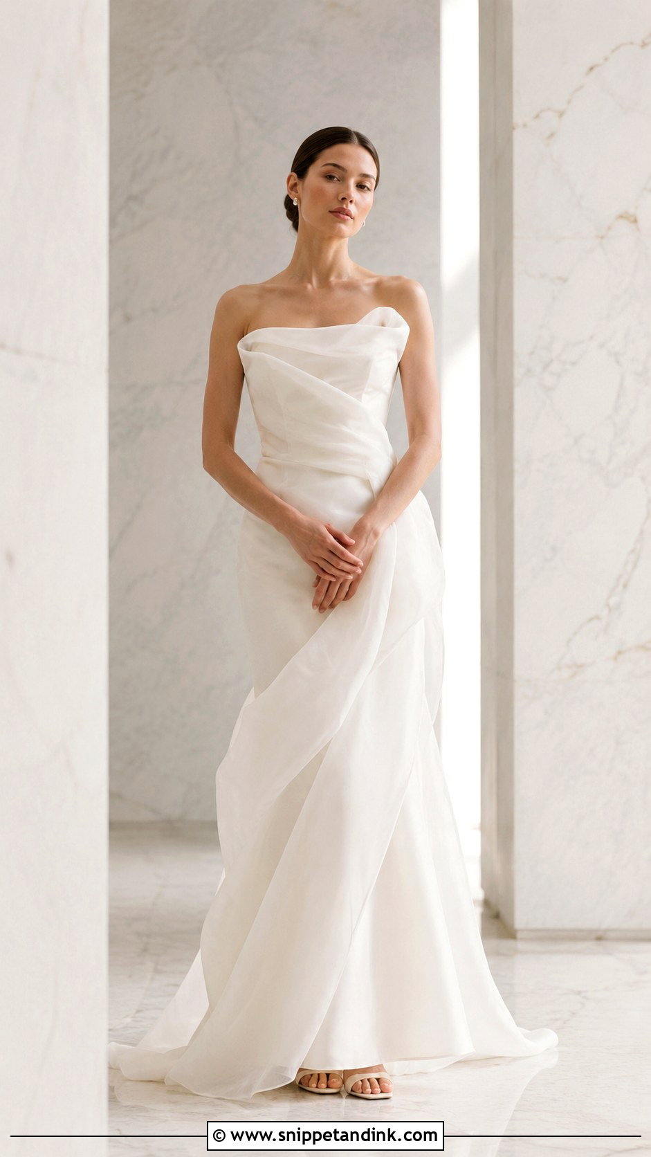 Danielle Frankel Organza Wedding Dress - Snippet and Ink - 25 Danielle Frankel Wedding Dress Ideas
