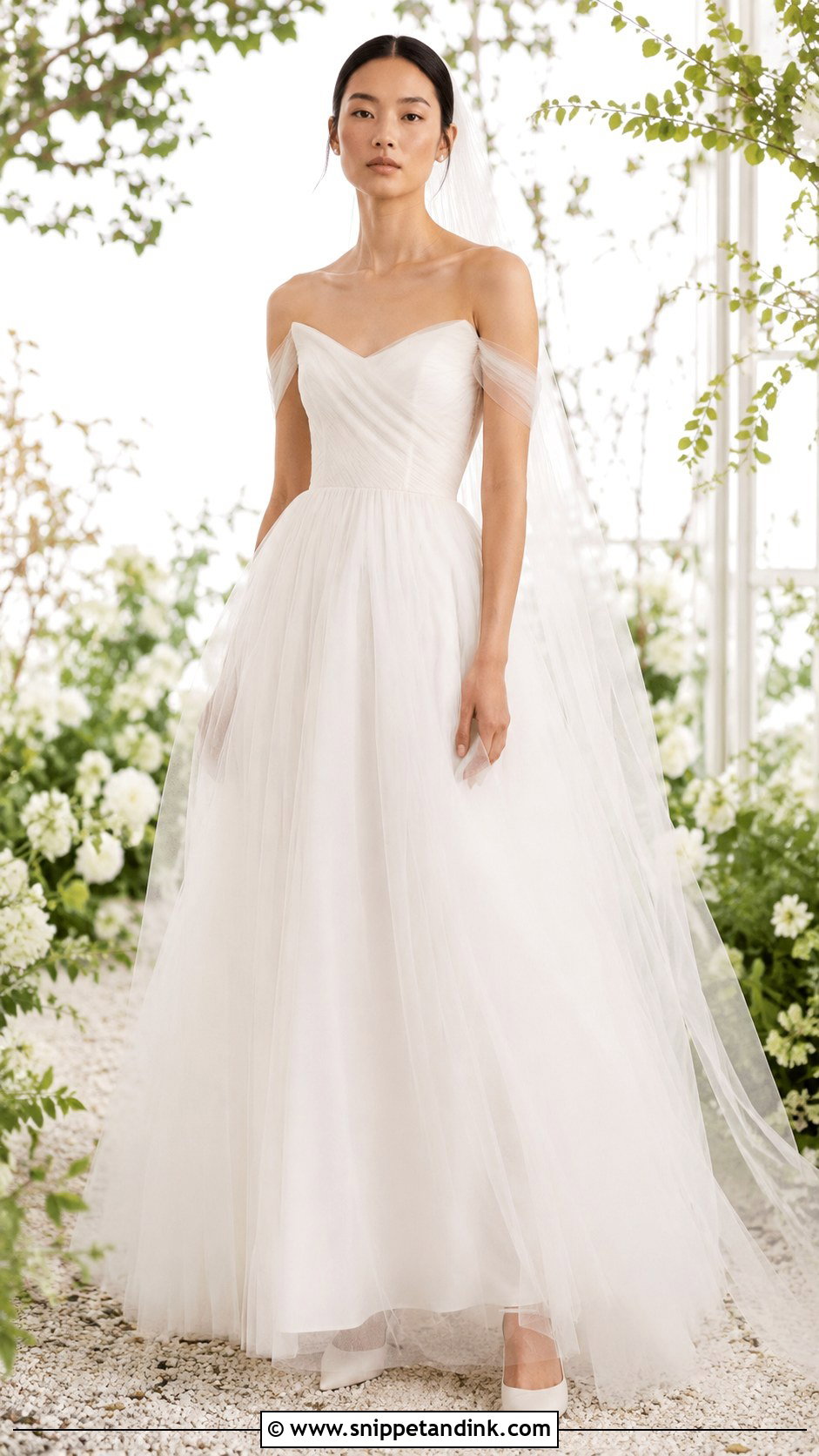 Danielle Frankel Tulle Wedding Dress - Snippet and Ink - 25 Danielle Frankel Wedding Dress Ideas