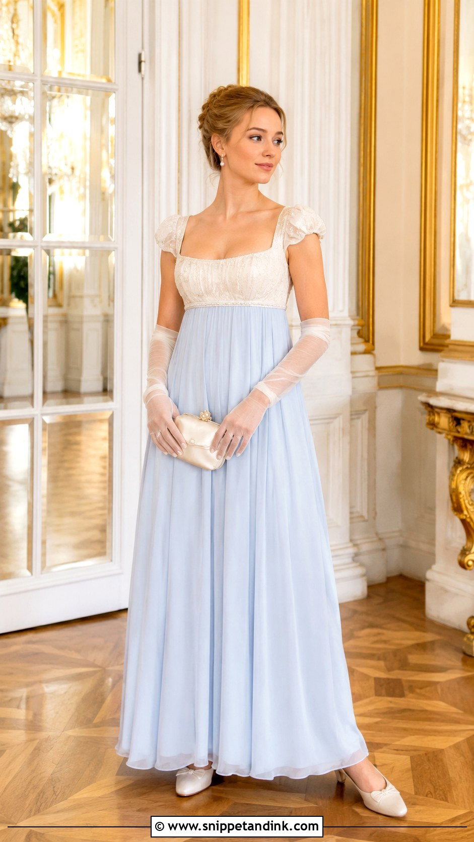 Daphne Bridgerton Corset Bodice Dress - Snippet and Ink - 25 Daphne Bridgerton Dress Ideas