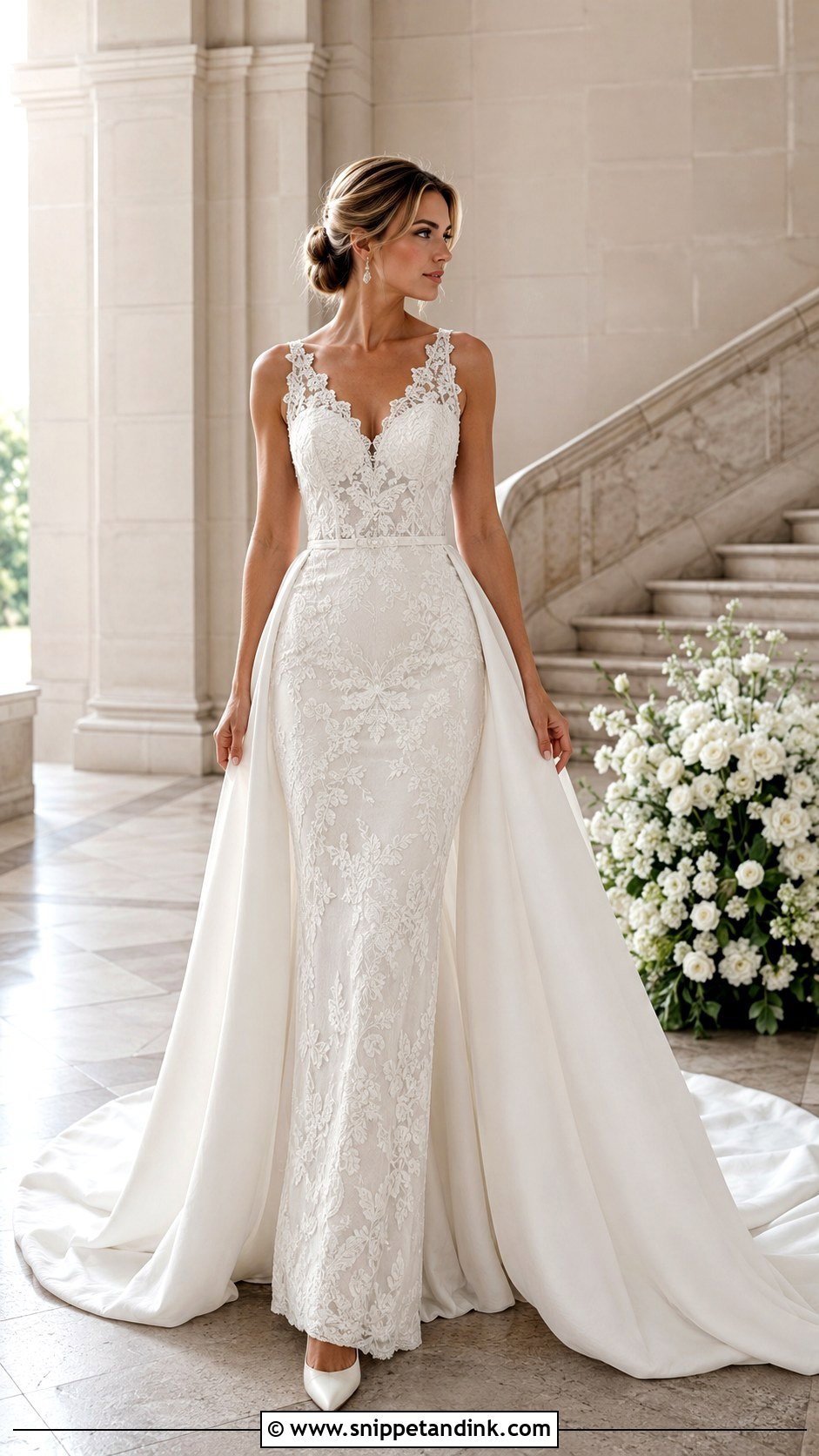 Daughter in Moms Fitted Wedding Dress - Snippet and Ink - 20 Daughter in Moms Wedding Dress Ideas