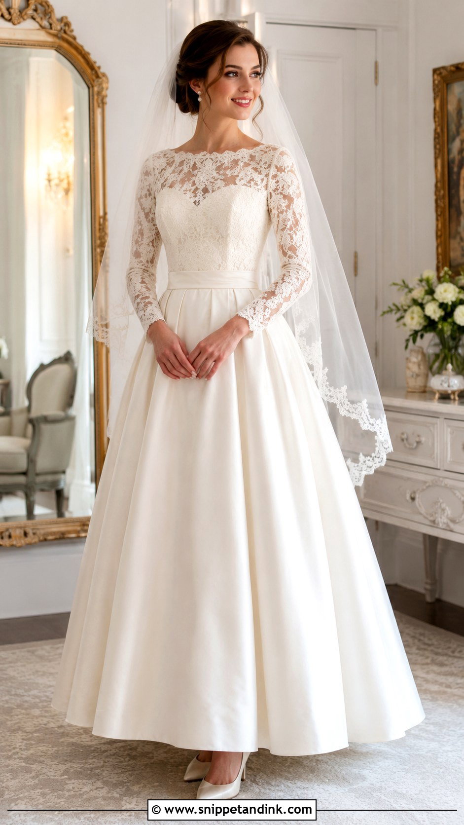 Daughter in Moms Original Wedding Dress - Snippet and Ink - 20 Daughter in Moms Wedding Dress Ideas