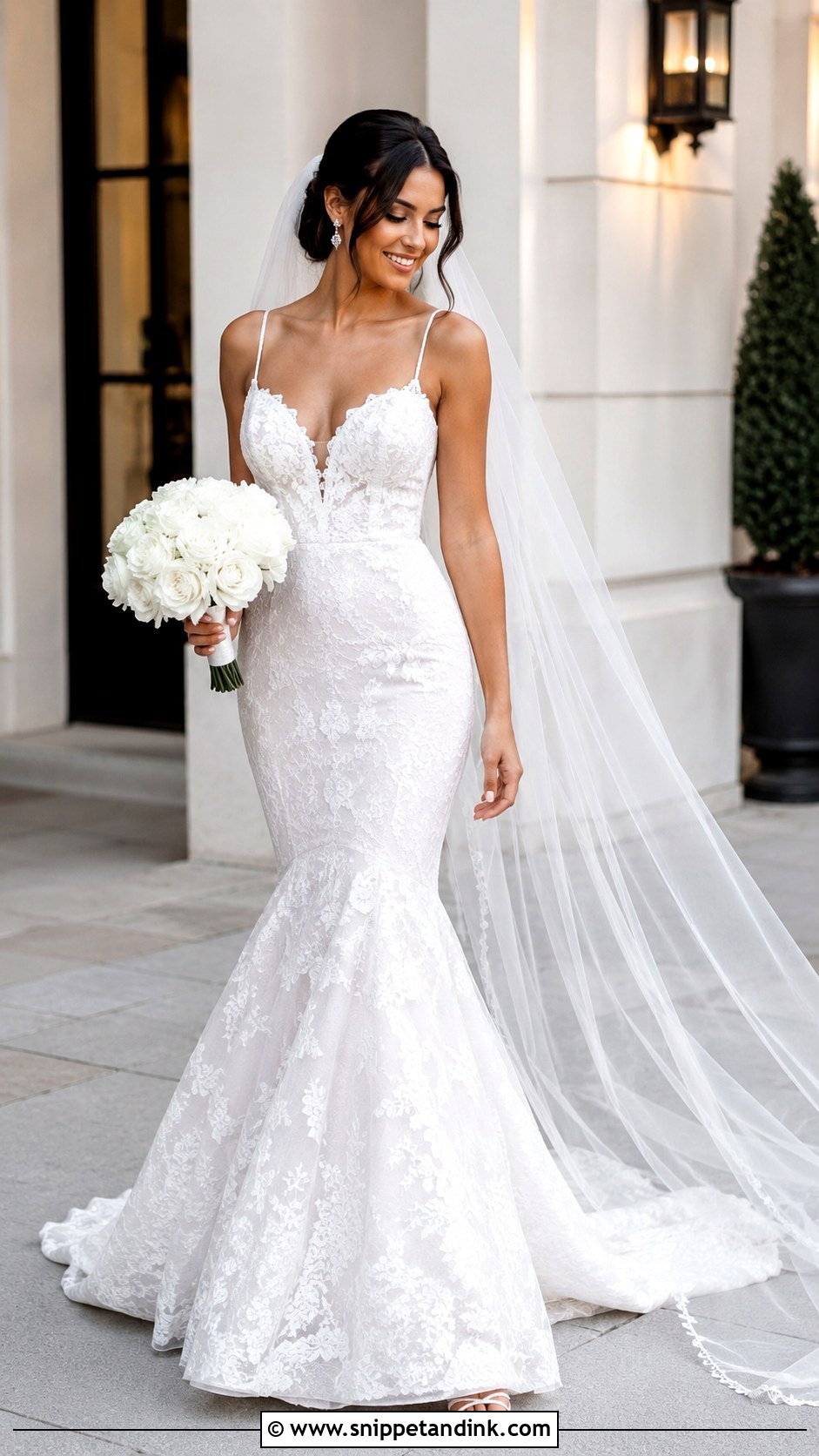 Davids Bridal Mermaid Wedding Dress - Snippet and Ink - 25 Davids Bridal Wedding Dresses