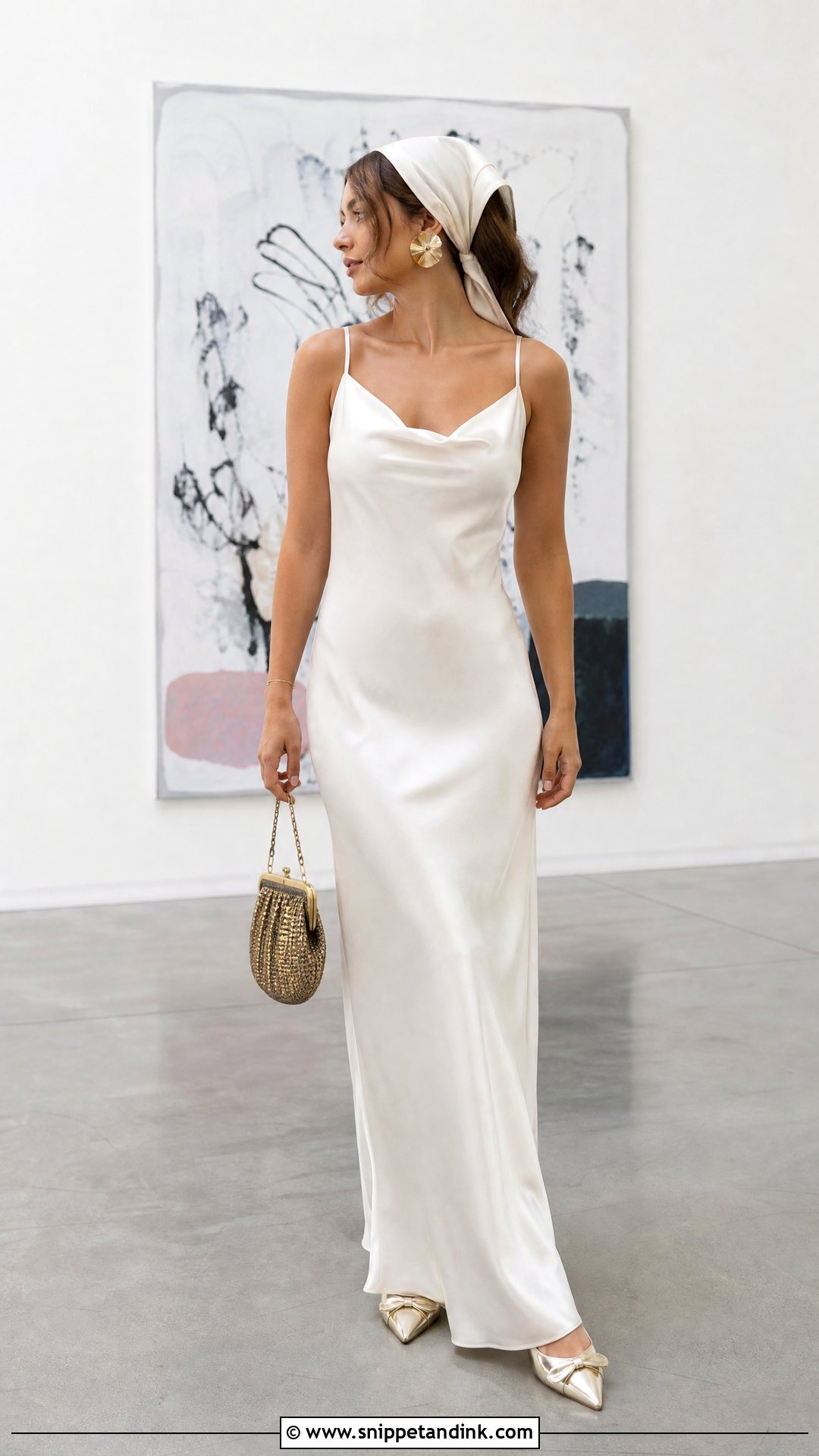 Deadstock Silk Wedding Dress - Snippet and Ink - 20 Recycled Wedding Dress Ideas