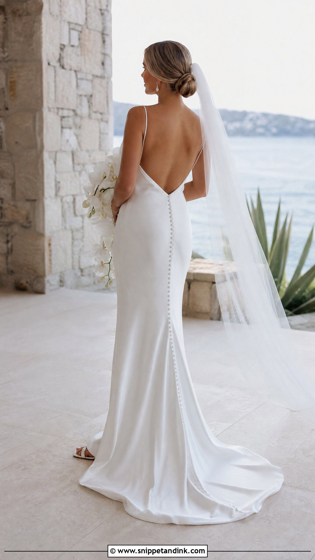 Delicate Open Back Wedding Dress - Snippet and Ink - 25 Delicate Wedding Dress Ideas