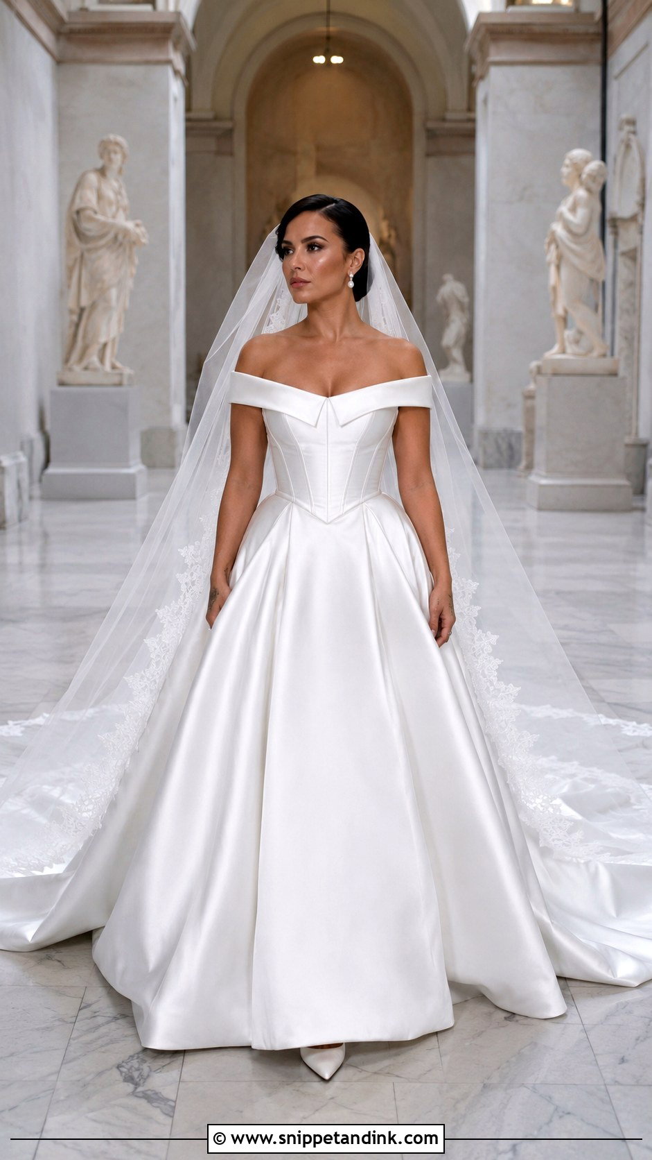 Demi Lovato Satin Ball Gown Wedding Dress - Snippet and Ink - 20 Demi Lovato Wedding Dress Ideas