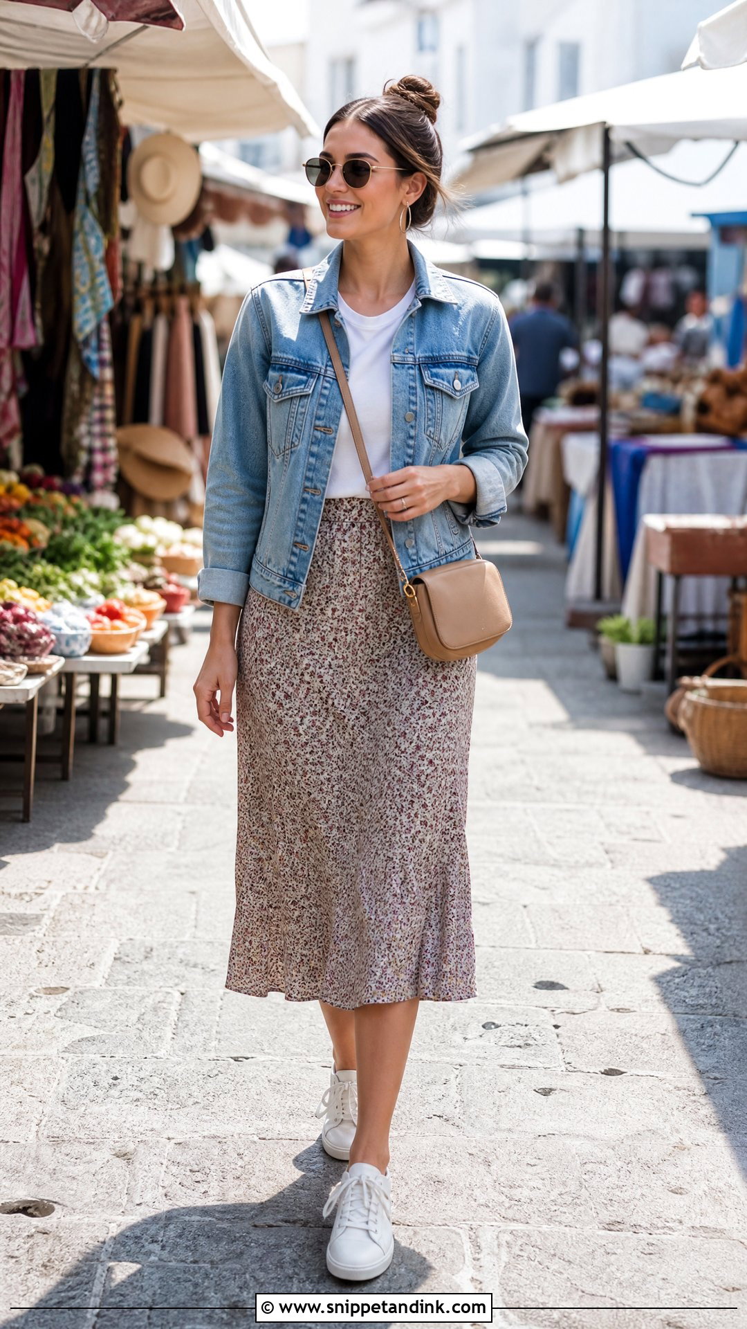Denim Jacket Honeymoon Casual Outfit - Snippet and Ink - 25 Honeymoon Outfit Ideas