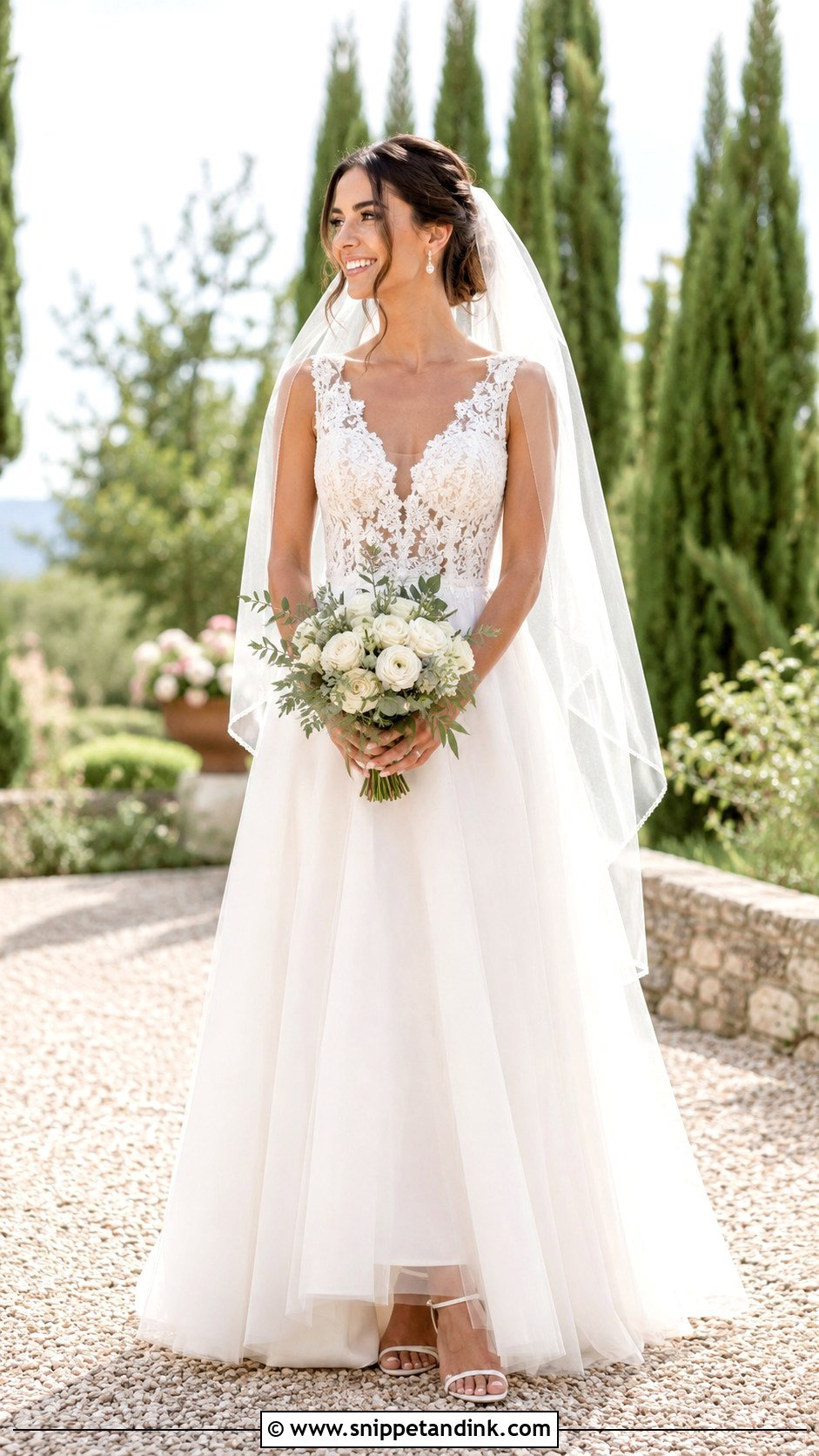 Designer A Line Wedding Dress - Snippet and Ink - 25 Designer Wedding Gowns