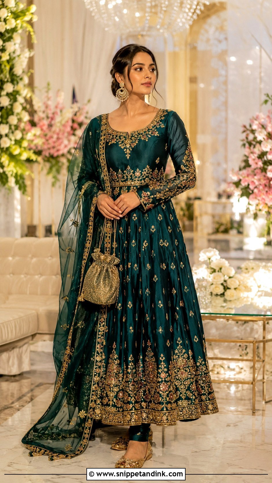 Designer Anarkali Suit for Indian Wedding - Snippet and Ink - 20 Designer Suits for Women Indian Wedding