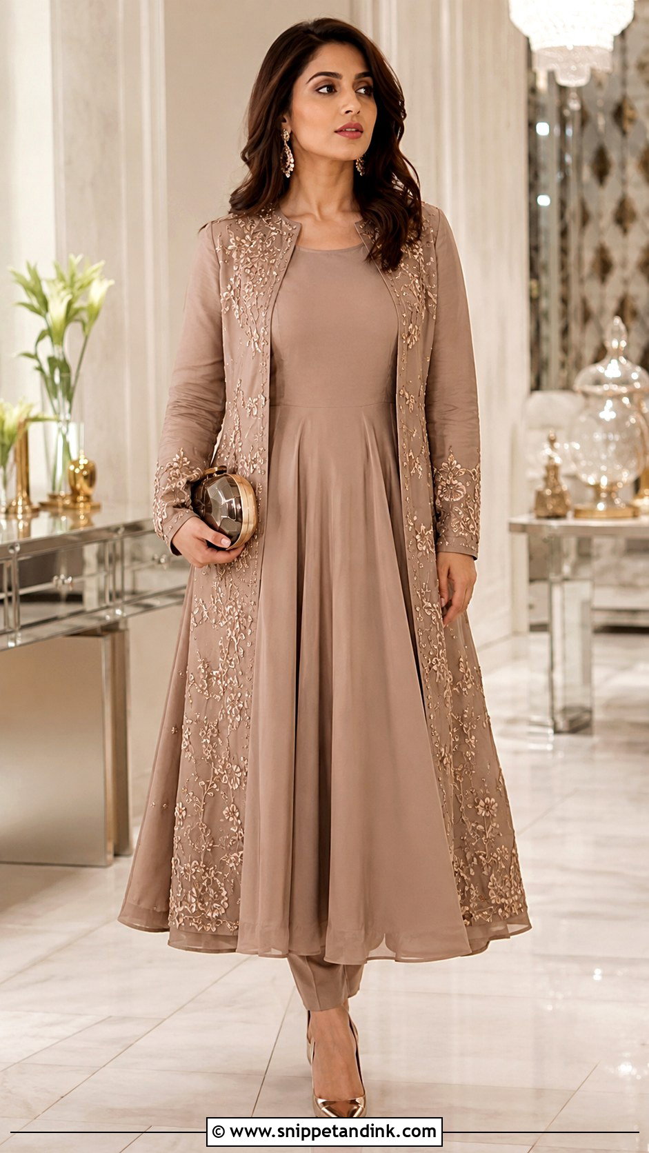 Designer Kaliyan Wala Frock Suit With Jacket - Snippet and Ink - 25 Kaliyan Wala Frock Suit Ideas