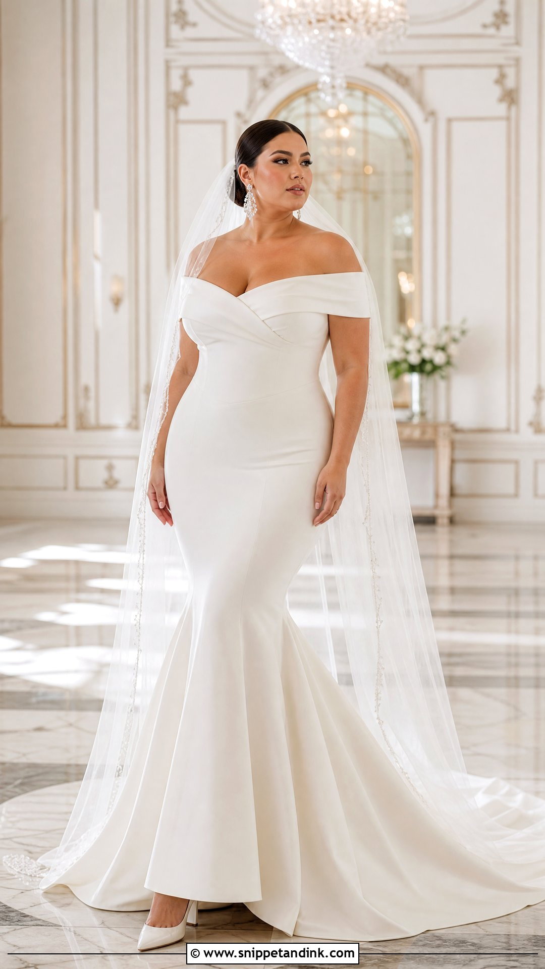 Designer Mermaid Bridal Gown - Snippet and Ink - 25 Designer Bridal Gowns