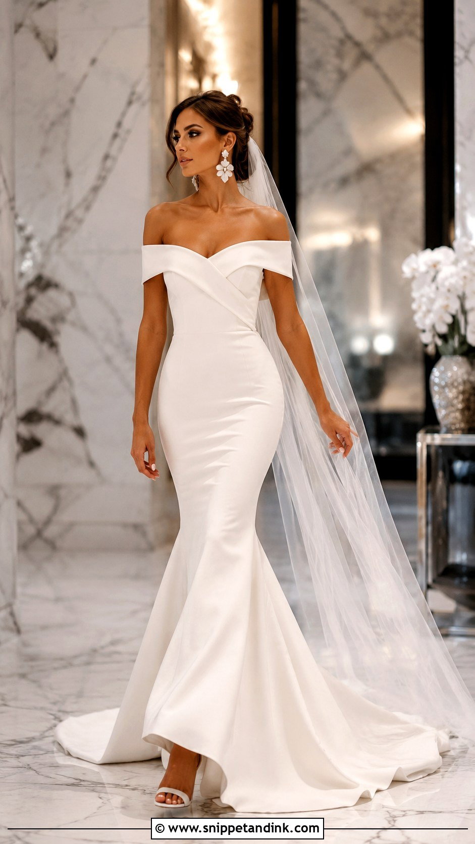Designer Mermaid Wedding Dress - Snippet and Ink - 25 Designer Wedding Gowns