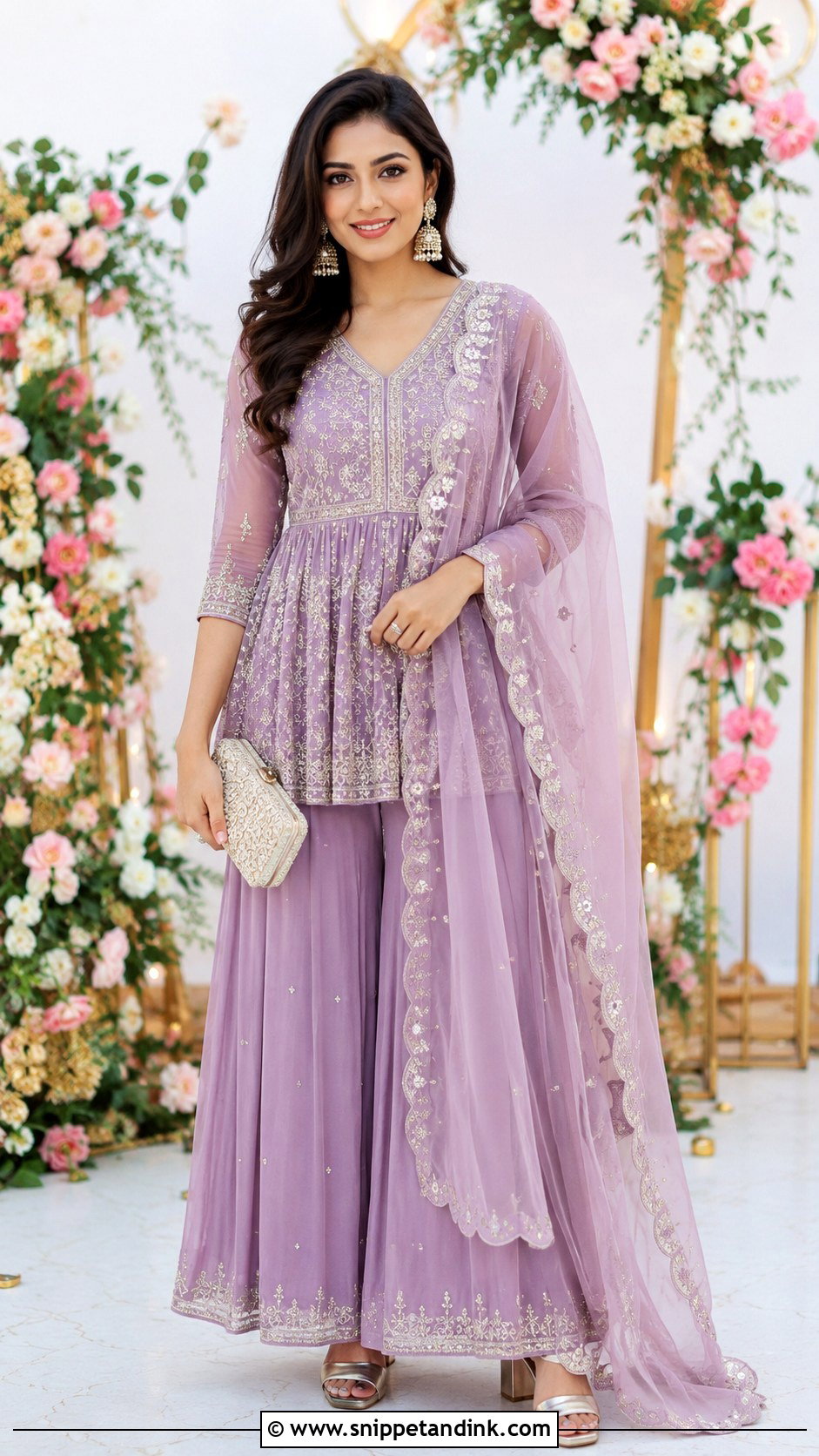 Designer Sharara Suit for Indian Wedding - Snippet and Ink - 20 Designer Suits for Women Indian Wedding
