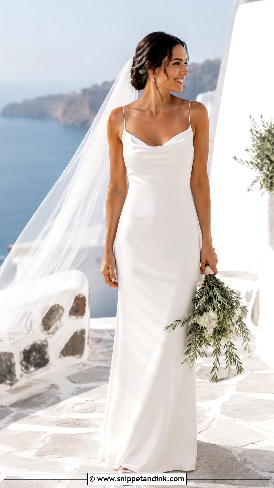 Designer Sheath Wedding Dress - Snippet and Ink - 25 Designer Wedding Gowns