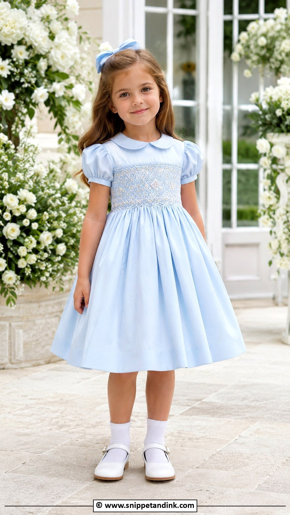 Designer Smocked Dress - Snippet and Ink - 30 Kids Designer Dresses for Wedding