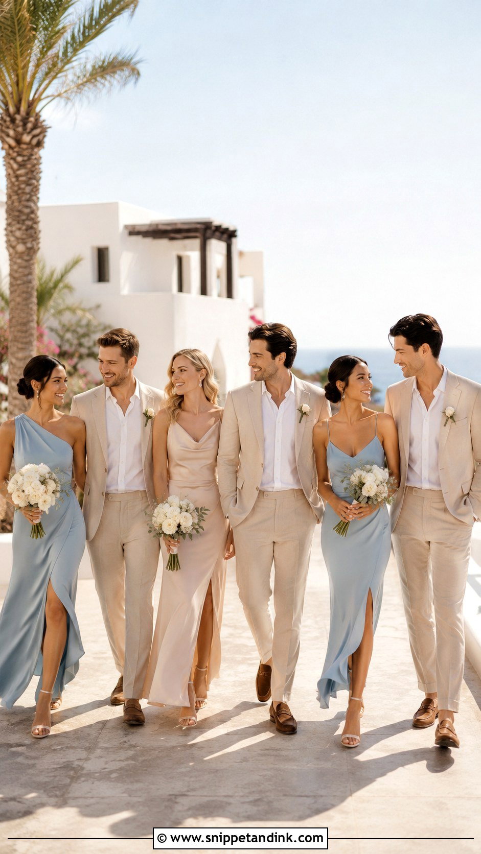 Destination Bridal Party Outfit - Snippet and Ink - 25 Bridal Party Outfits