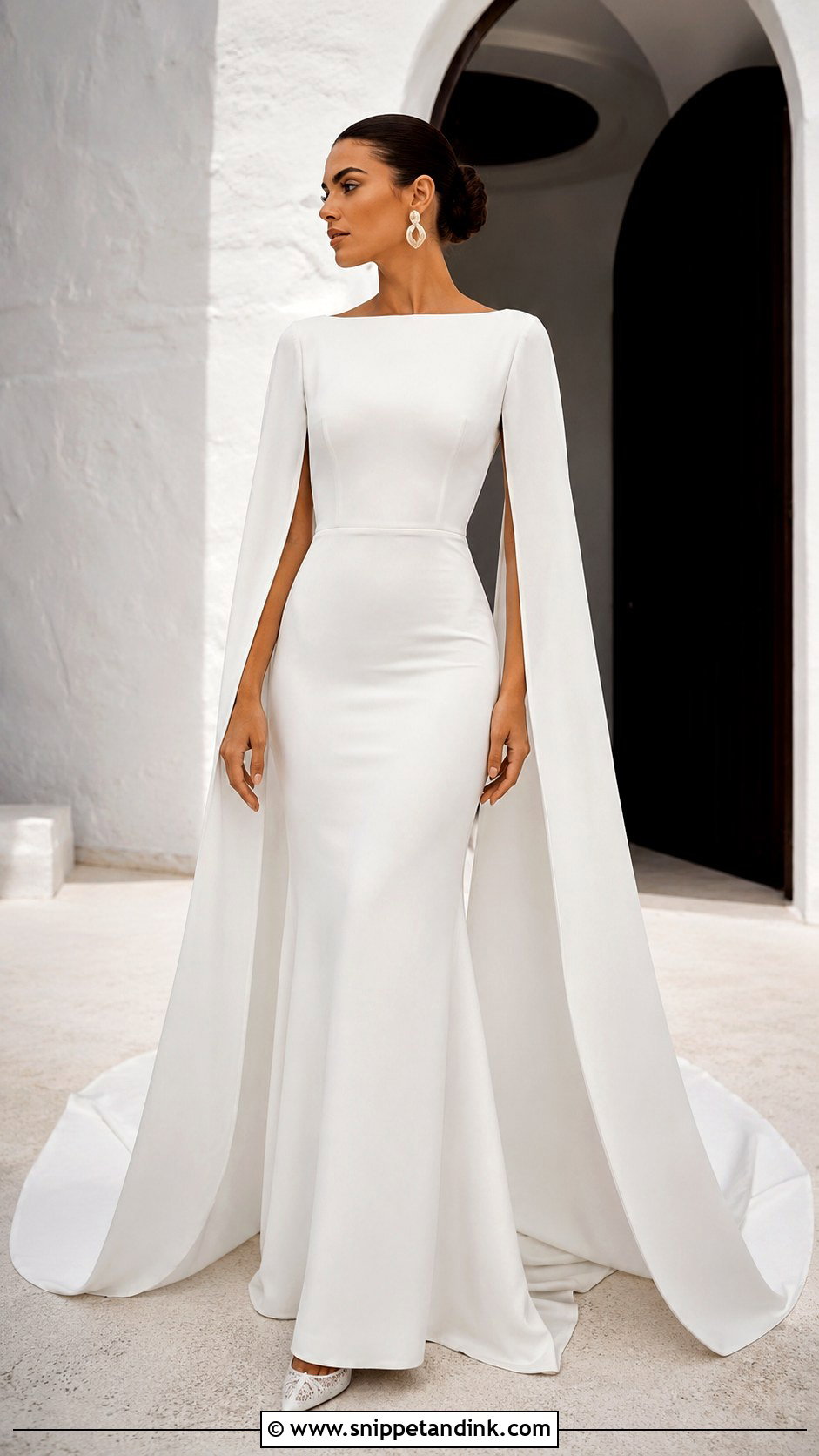Detachable Cape Sleeves Wedding Dress - Snippet and Ink - 25 Detachable Sleeves Wedding Dress